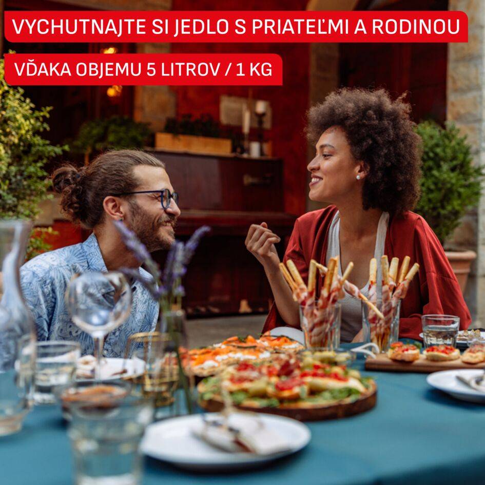 Teplovzdušná fritéza Tefal Easy Fry POP 5 l EY2452E0 Žltá