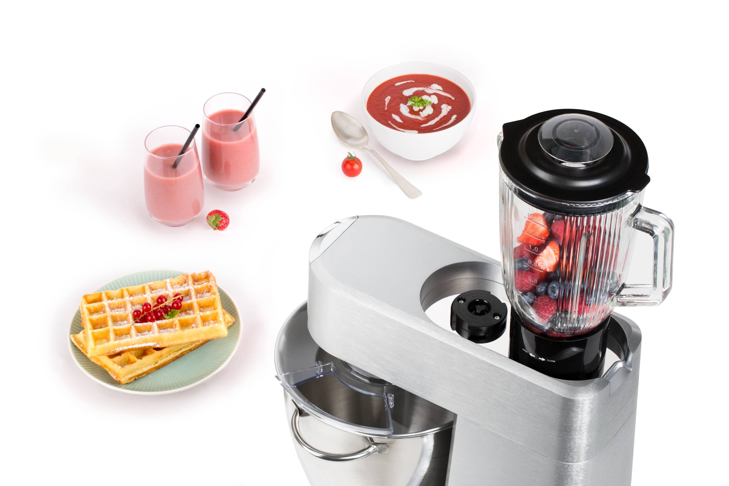 Kuchynský robot Tefal Masterchef Grande QB813D38 Nerezový