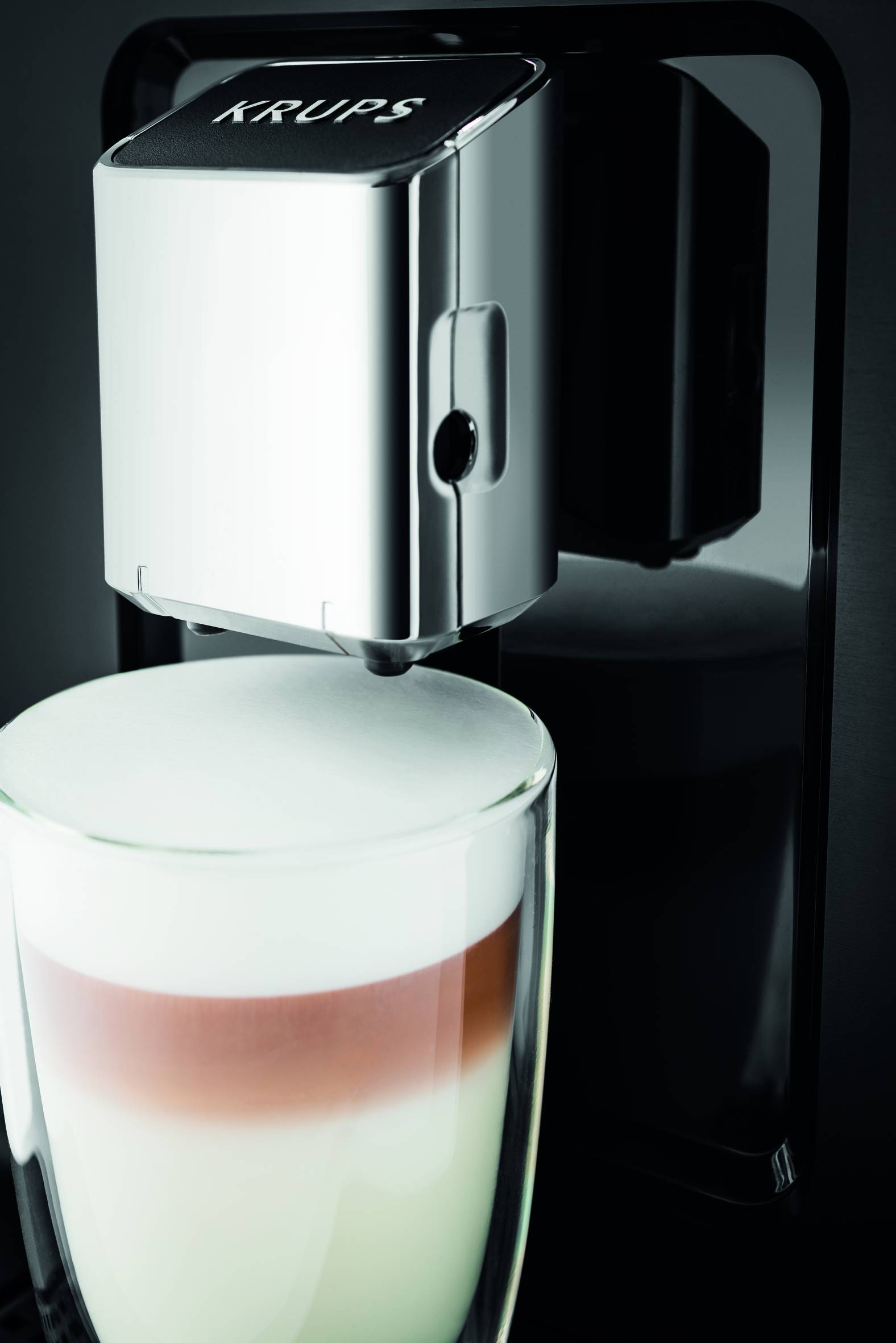 Automatický kávovar KRUPS Evidence PLUS EA894810 Čierny