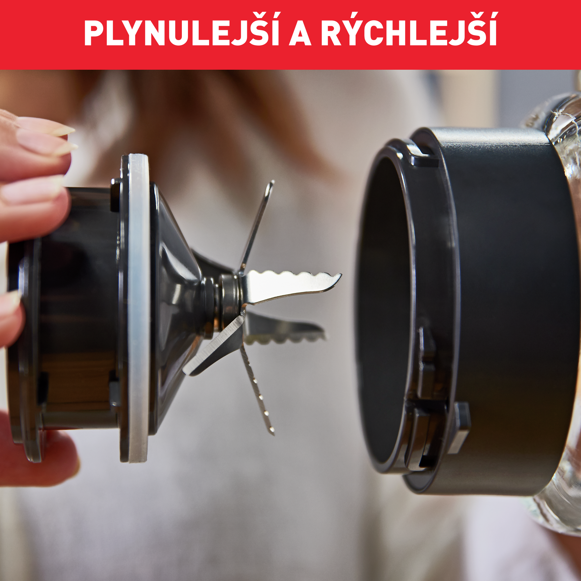 Stolný mixér Tefal PerfectMix+ BL811D38 Nerezový/Tmavo šedý