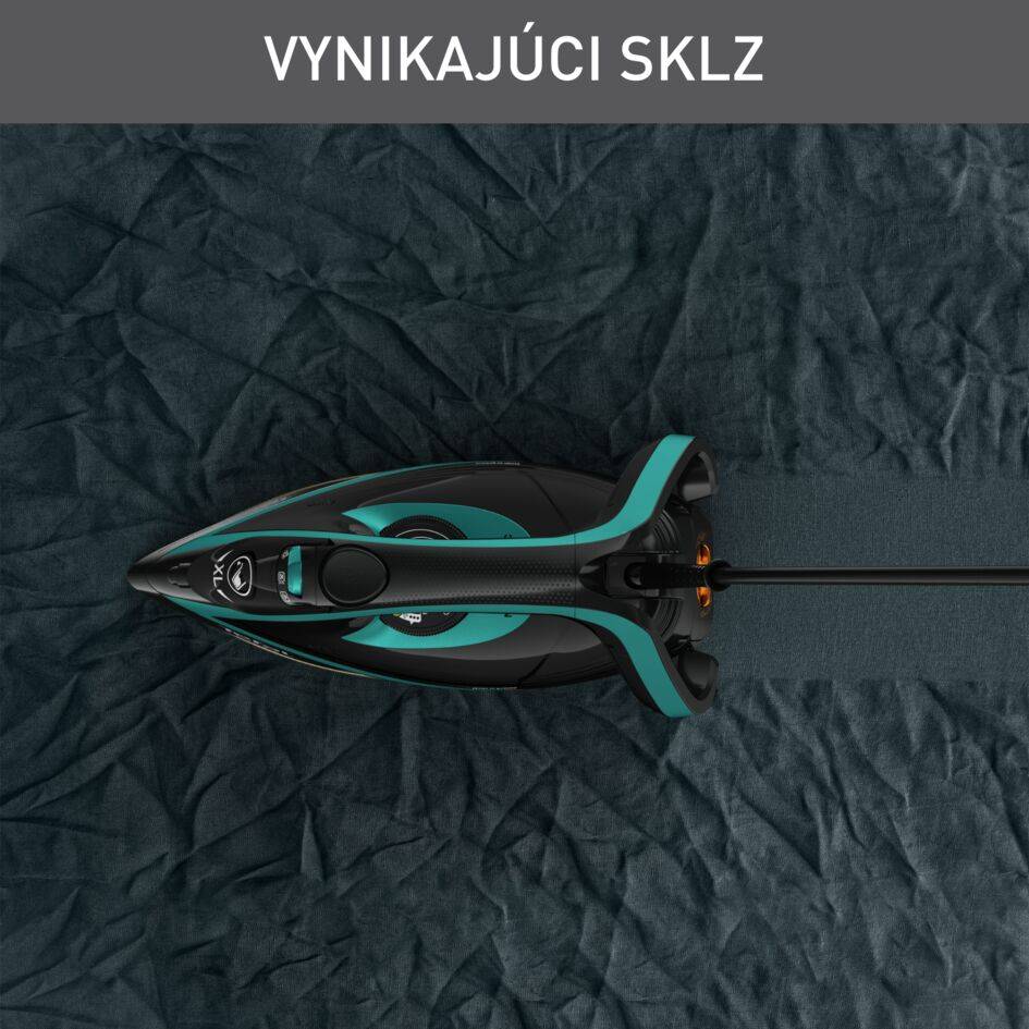 Naparovacia žehlička Tefal Puregliss FV8066E0 Azúrová/Čierna