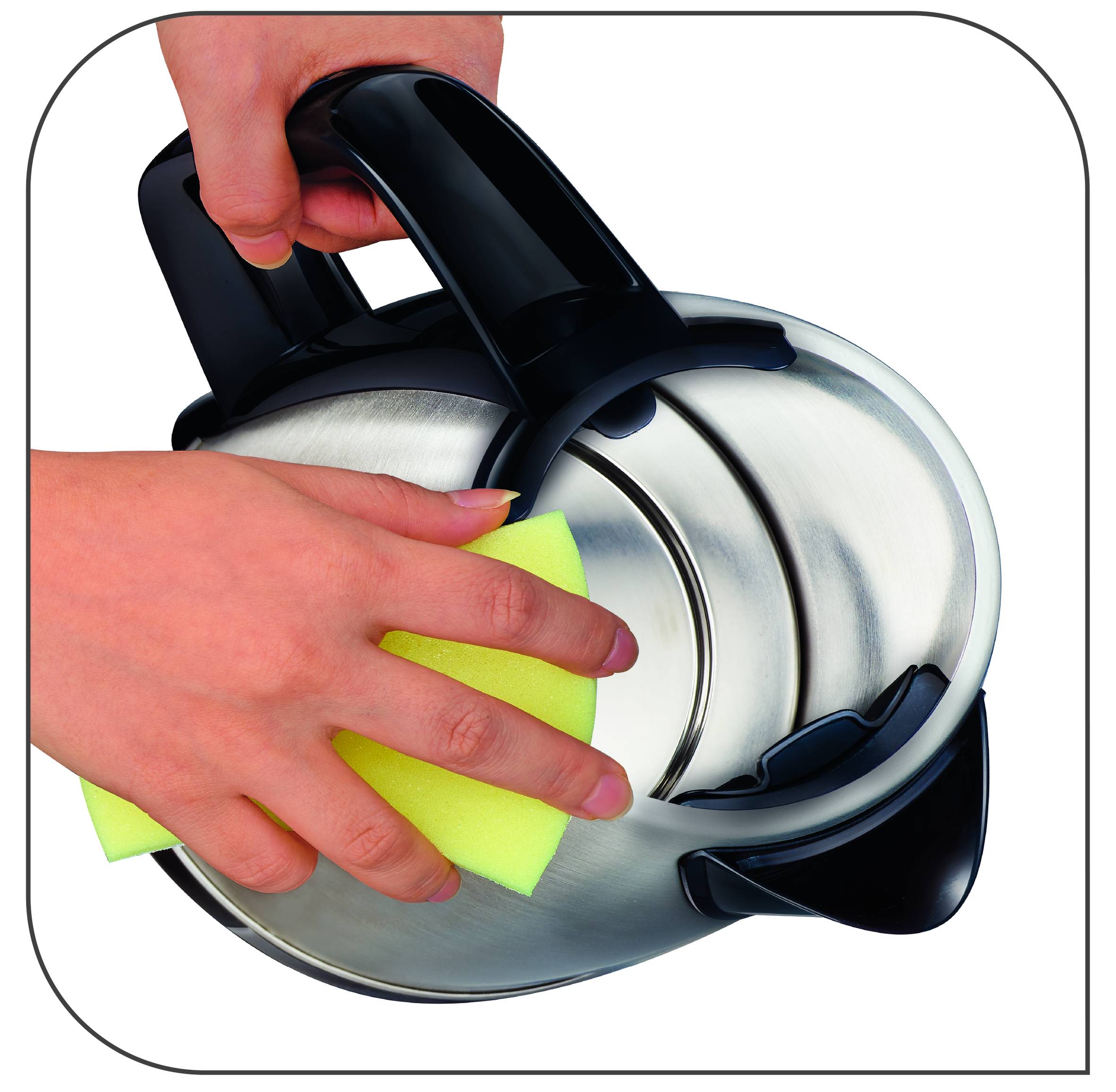 GOOD VALUE KI150D30 stieborná