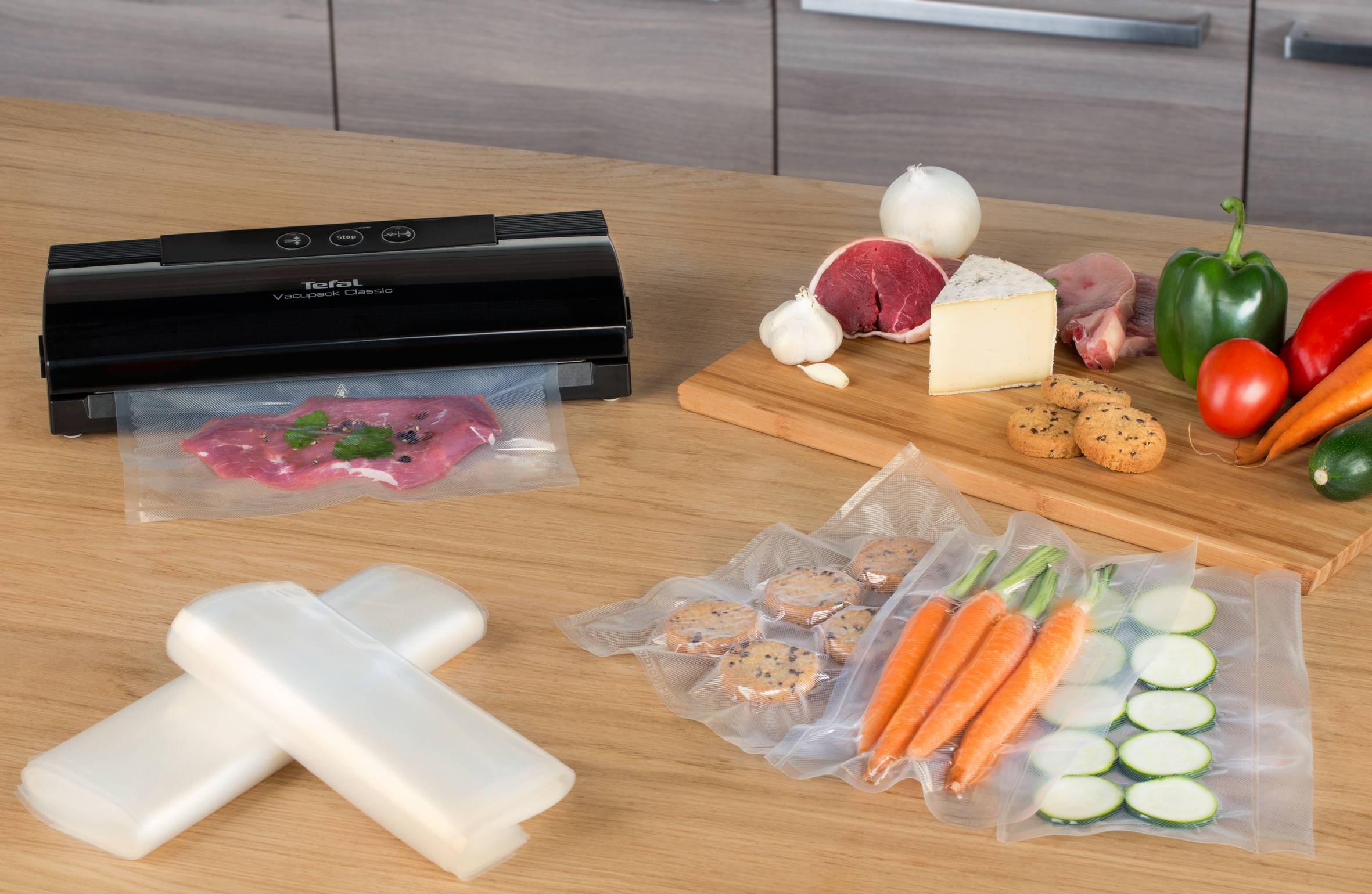 Vákuovačka Tefal Vacupack Classic VT254070 Čierna