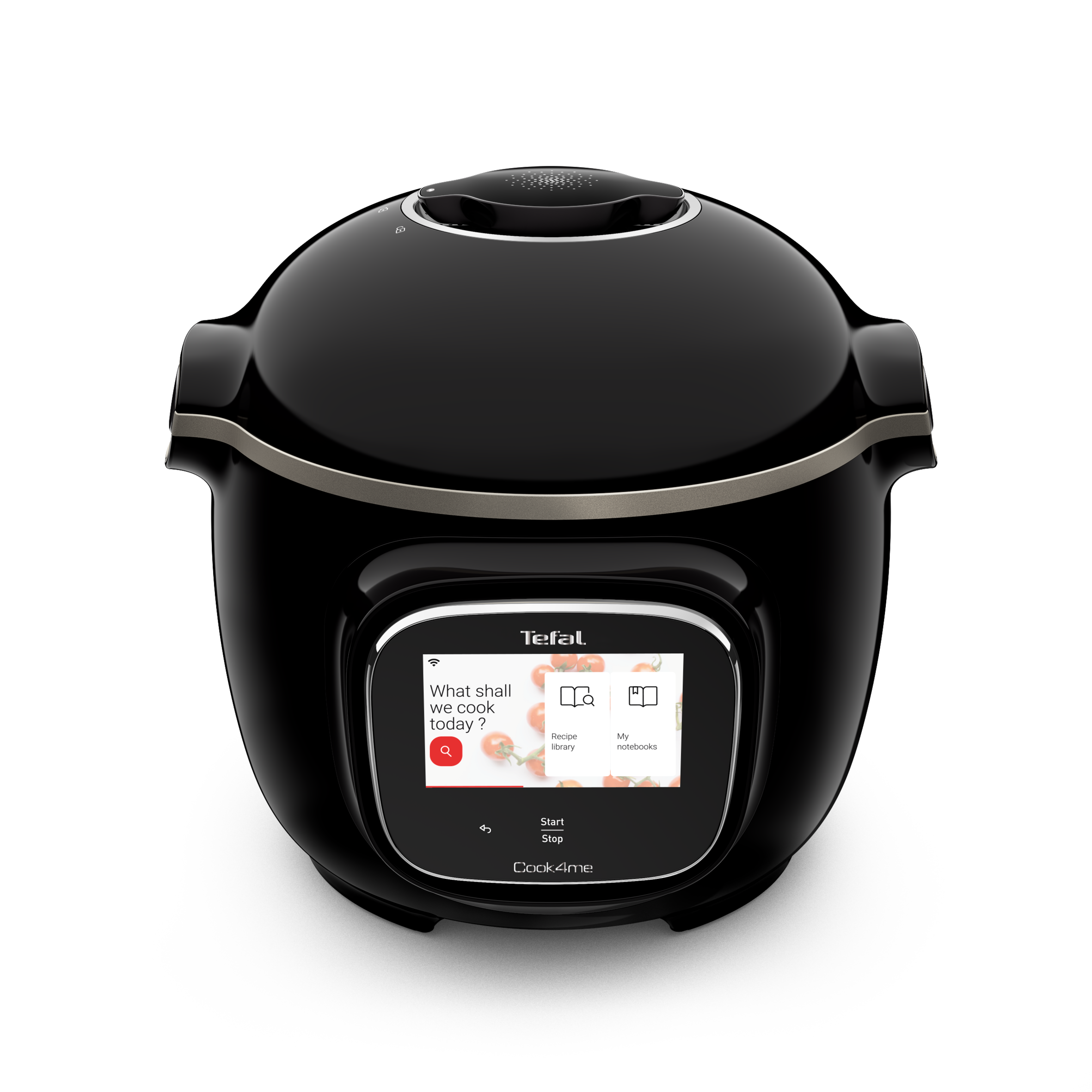 Inteligentný multifunkčný hrniec Tefal Cook4me Touch WiFi CY912831 Čierna
