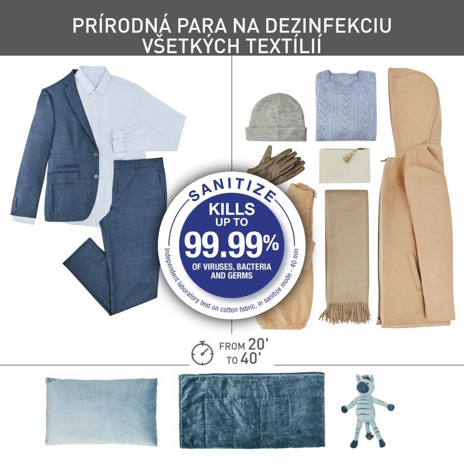 Samožehlička Tefal Care For You i-Blue Eco YT4050E1 Sivá/Biela