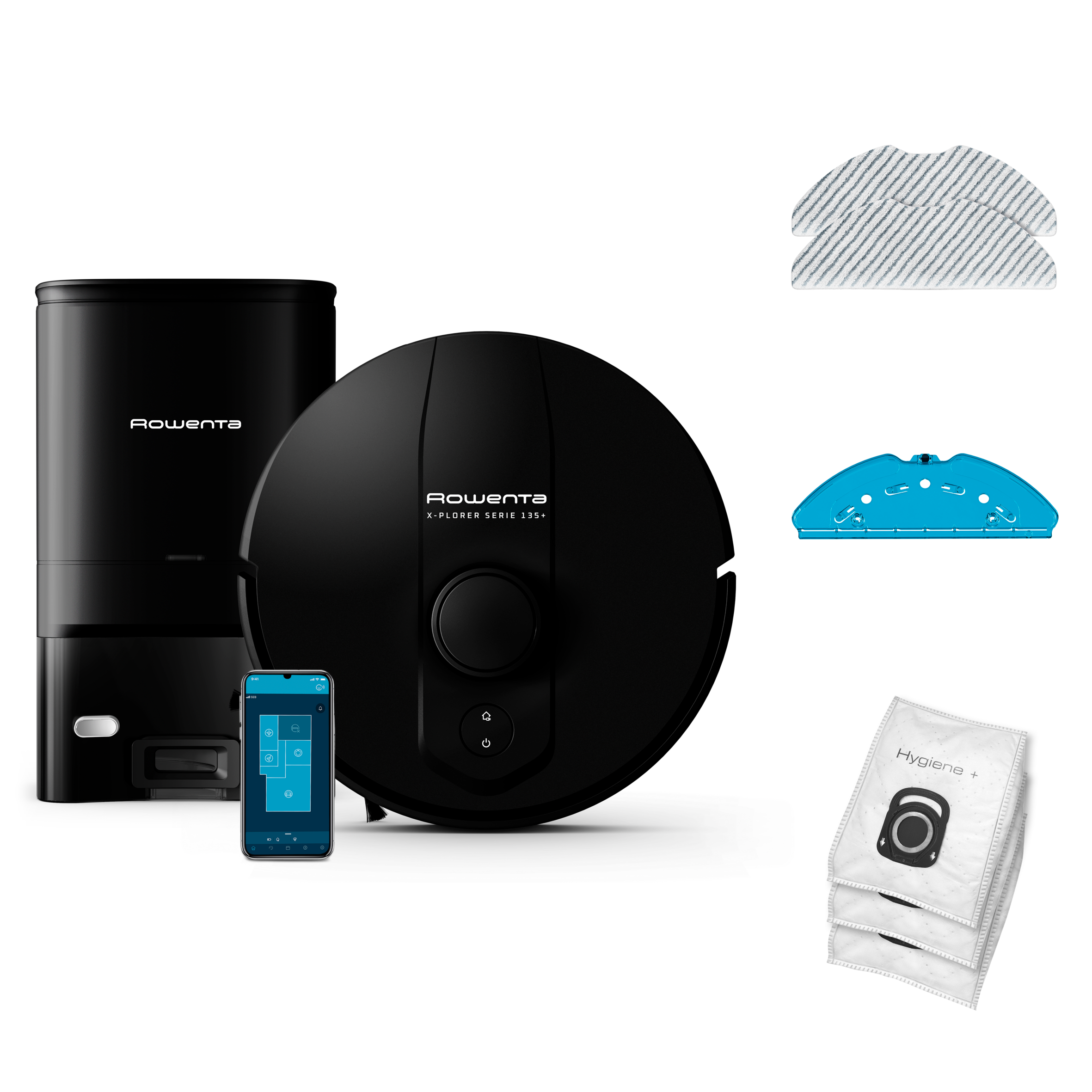 Robotický vysávač X-PLORER S135+ Detect 5000 PA RR91D5WH