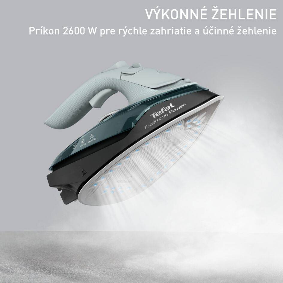 Bezdrôtová naparovacia žehlička Tefal Freemove Power FV6670E0