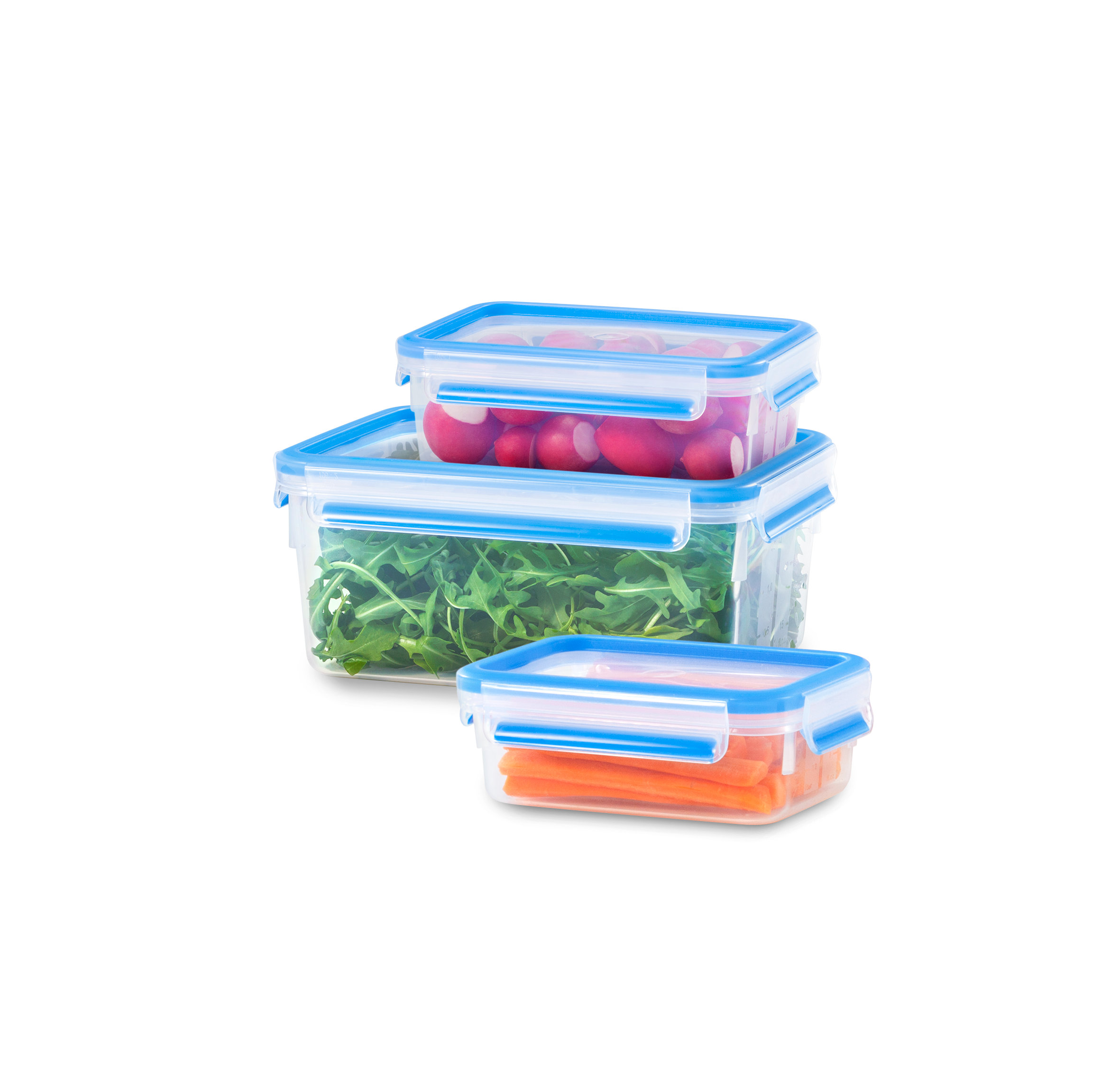 Dózy Tefal Master Seal Fresh K3028912 Obdĺžnikové 3 ks