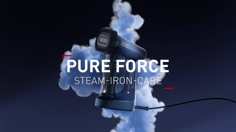 Pure Force, naparovač odevov, 3 v 1 naparovanie, žehlenie a odstraňovanie žmolkov