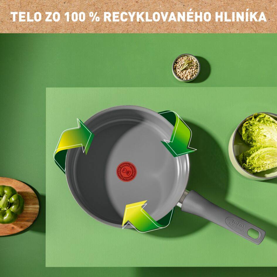 Hlboká panvica Tefal Renewal 24cm Keramická C4263243