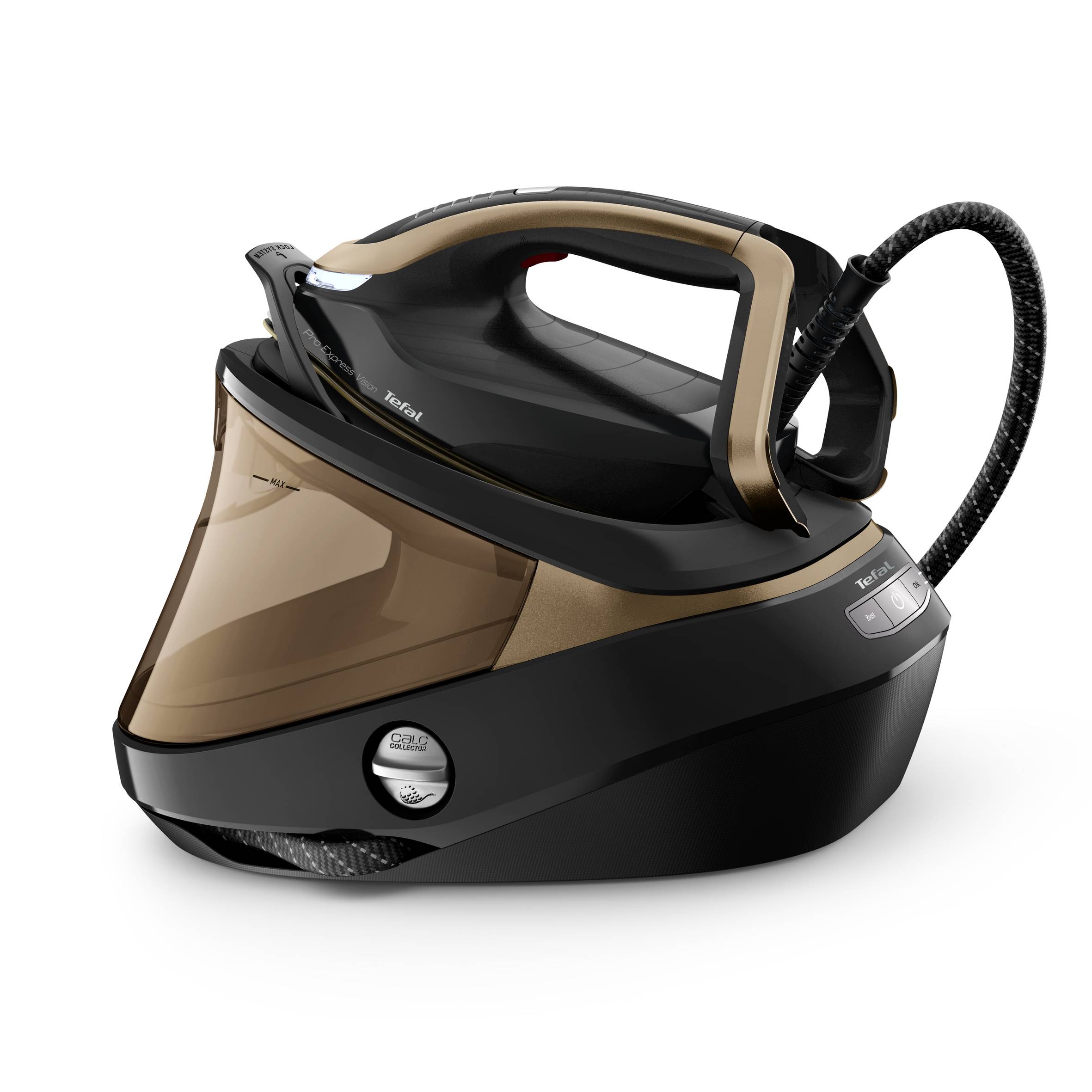 Parný generátor Tefal Pro Express Vision GV9820E0 Zlatý/Čierny