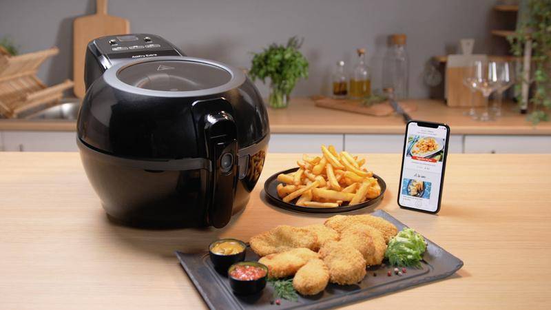 Teplovzdušná friteza Tefal Actifry Extra FZ720015 Čierna Biela