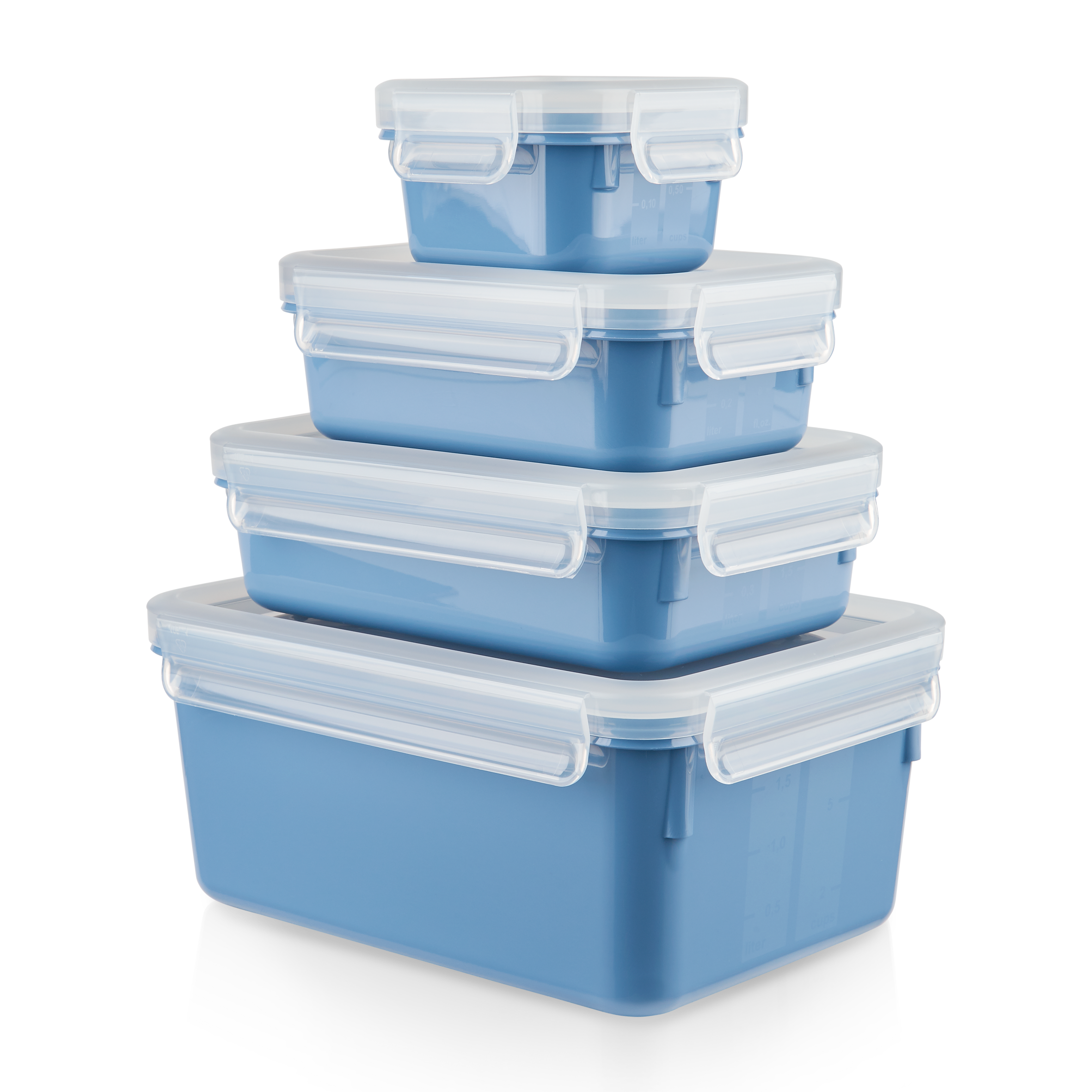 Sada dóz na potraviny Tefal Masterseal Colour Edition N1030810 4 kusy