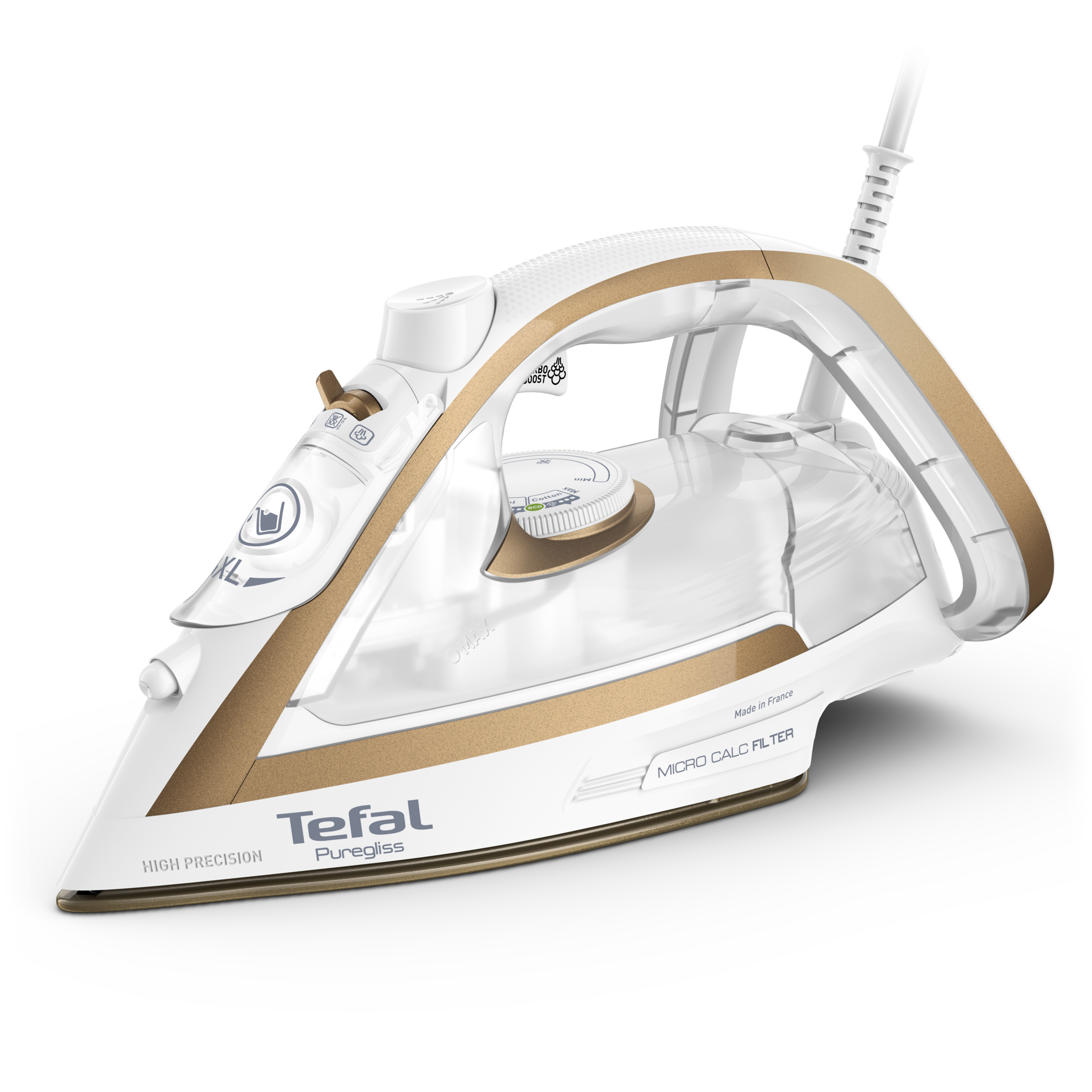 Naparovacia žehlička Puregliss Coppertinto & White FV8042E0