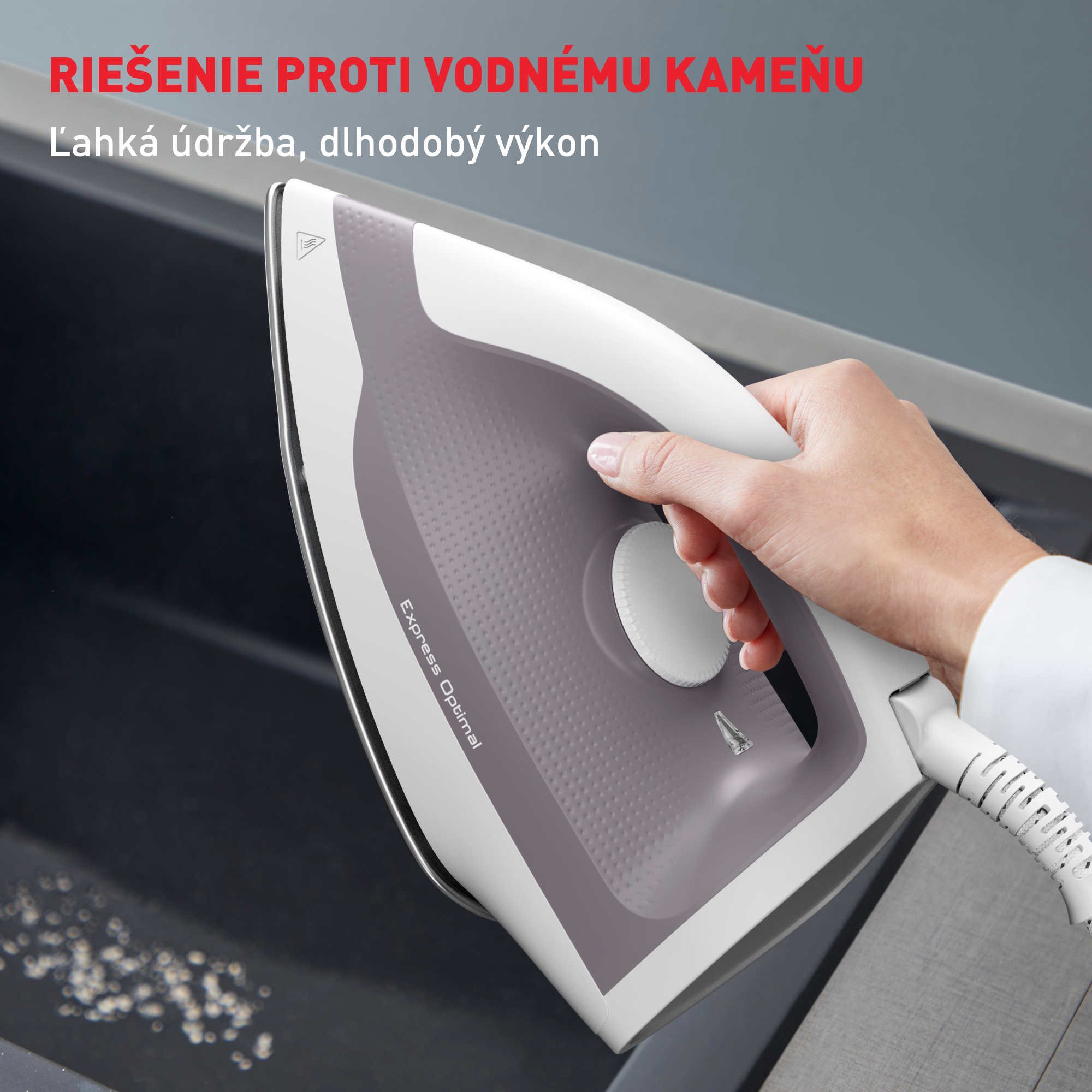 Parný generátor Tefal Express Optimal SV1110E0 šedá