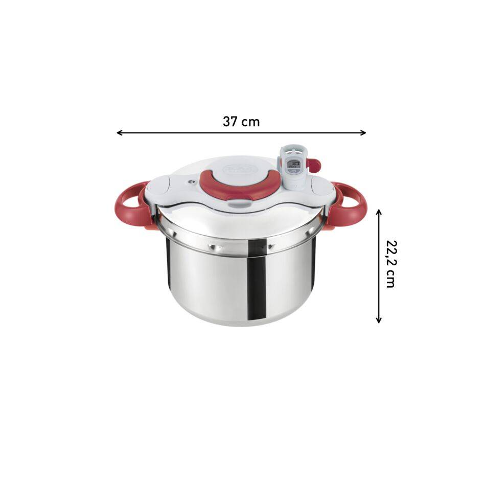 Tlakový hrniec Tefal ClipsoMinut' Perfect P4620733 Nerezový 6 l
