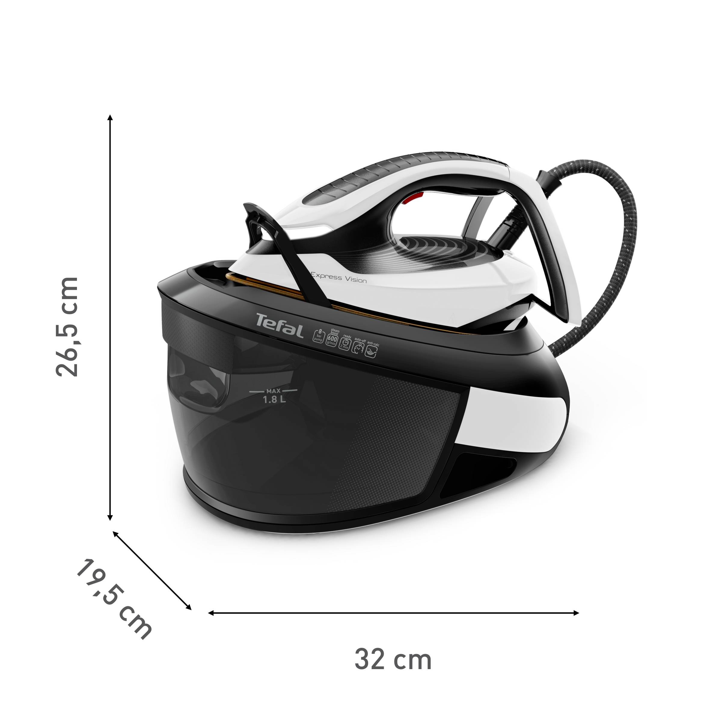 Žehlička s parným generátorom Tefal Express Vision