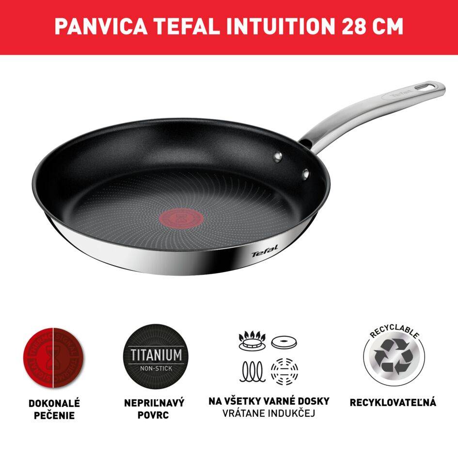 Panvica Tefal Intuition B8170644 28 cm