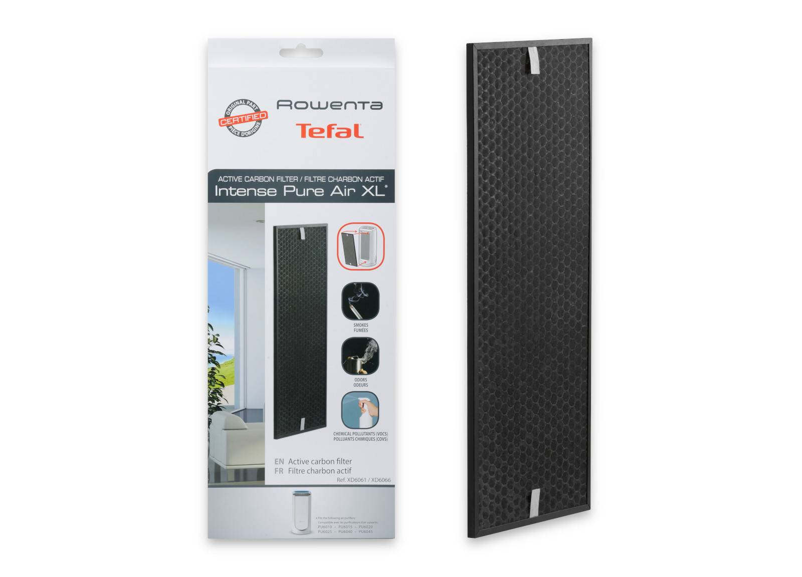 Filter s aktívnym uhlím XD6061F0