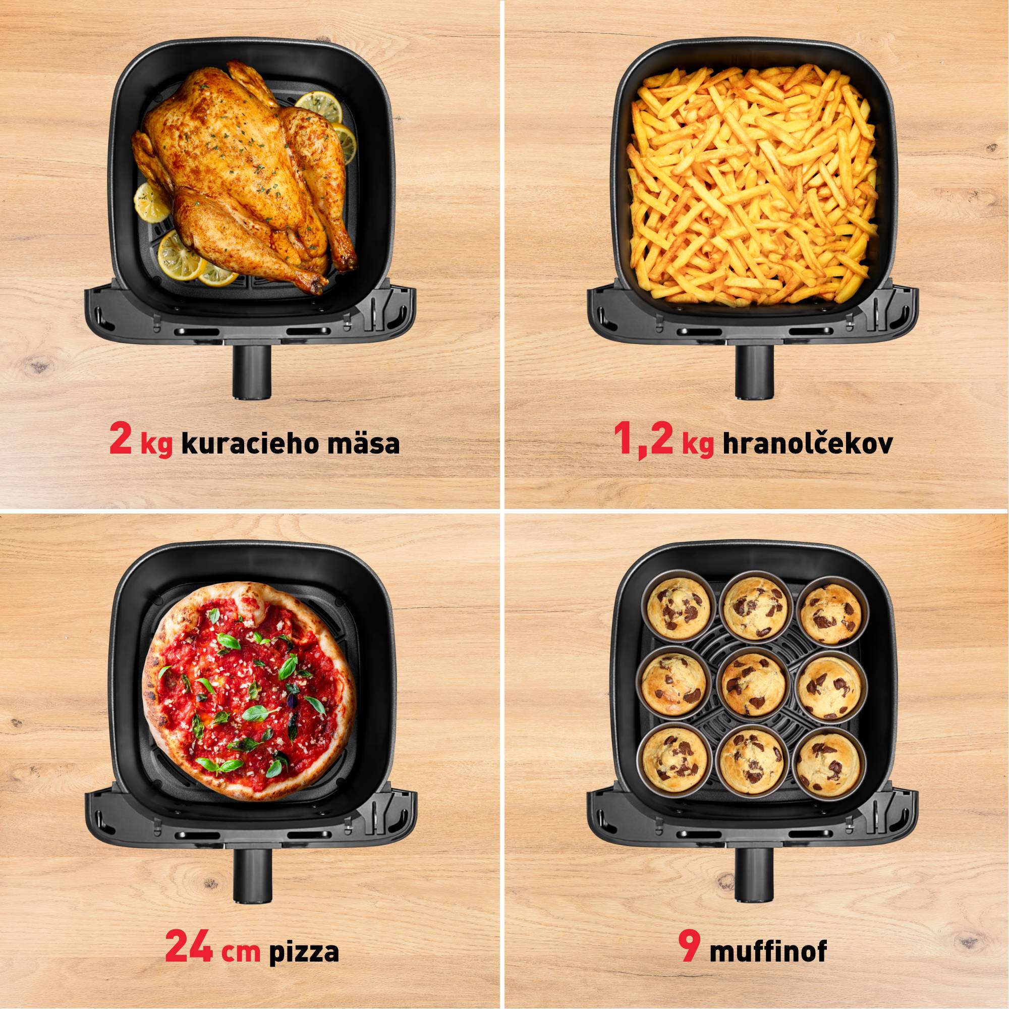 EY855BE0 Easy Fry Mega teplovzdušná fritéza Tefal 7,5 l