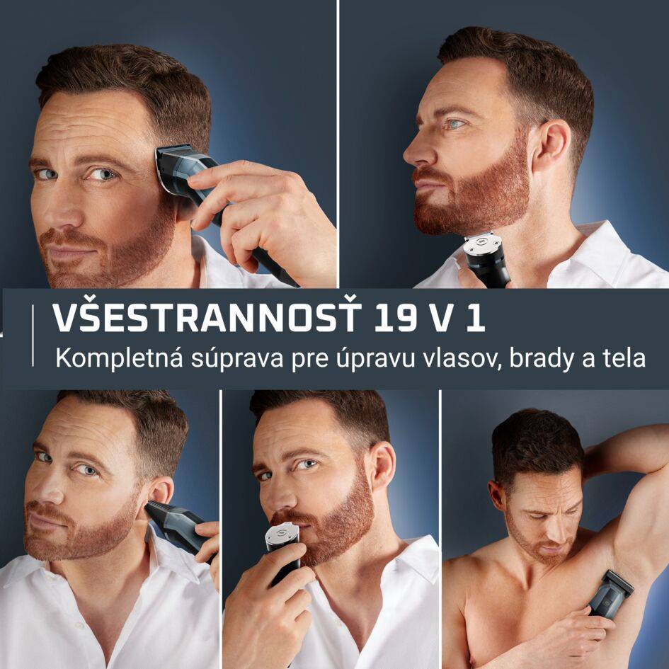Multifunkčný pánsky zastrihávač Rowenta X-Series 900 19v1 TN9730E0