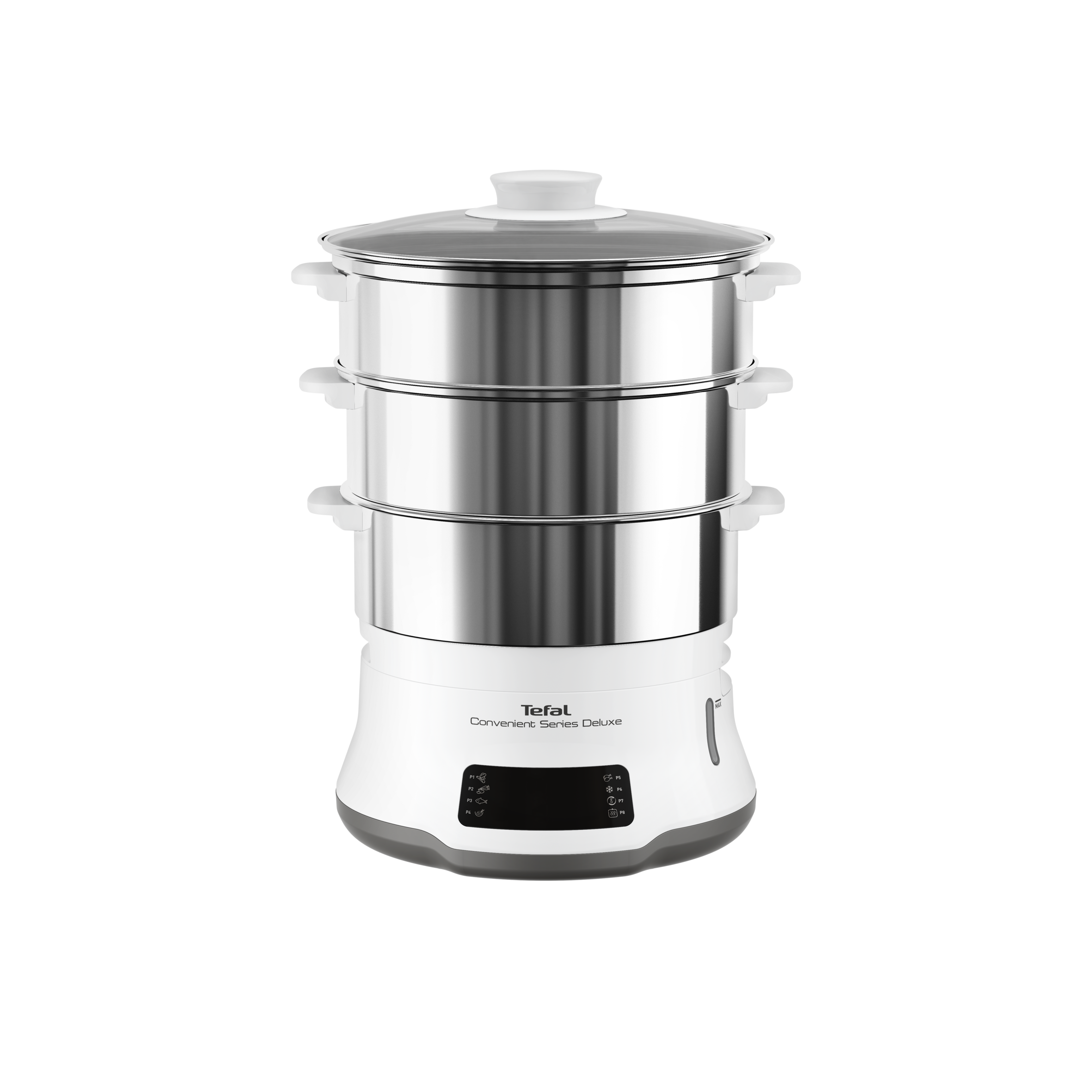 Parný hrniec Tefal Convenient Series Deluxe VC502D10 Biely