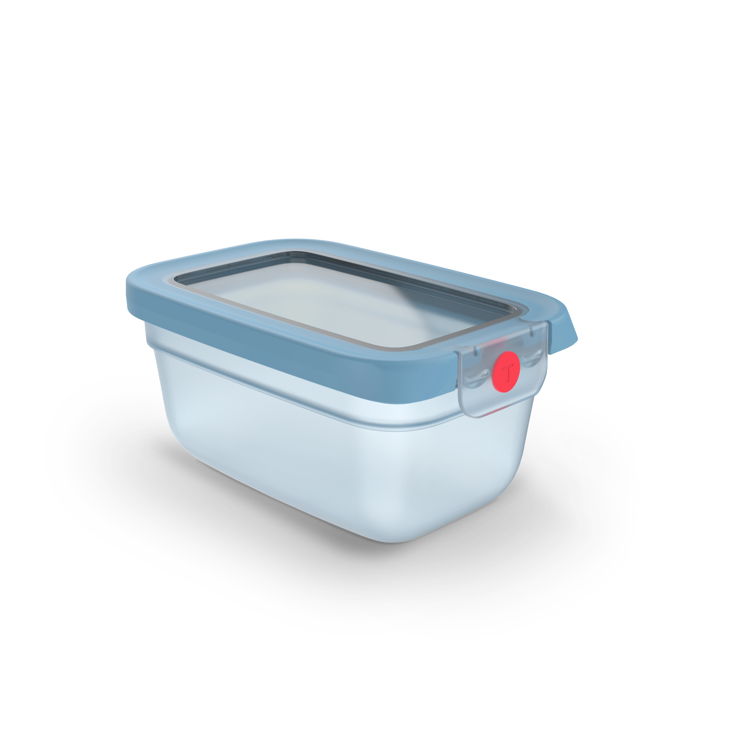 N1210410 oneClick Tefal obdĺžniková nádoba na potraviny 0,75 l modrá