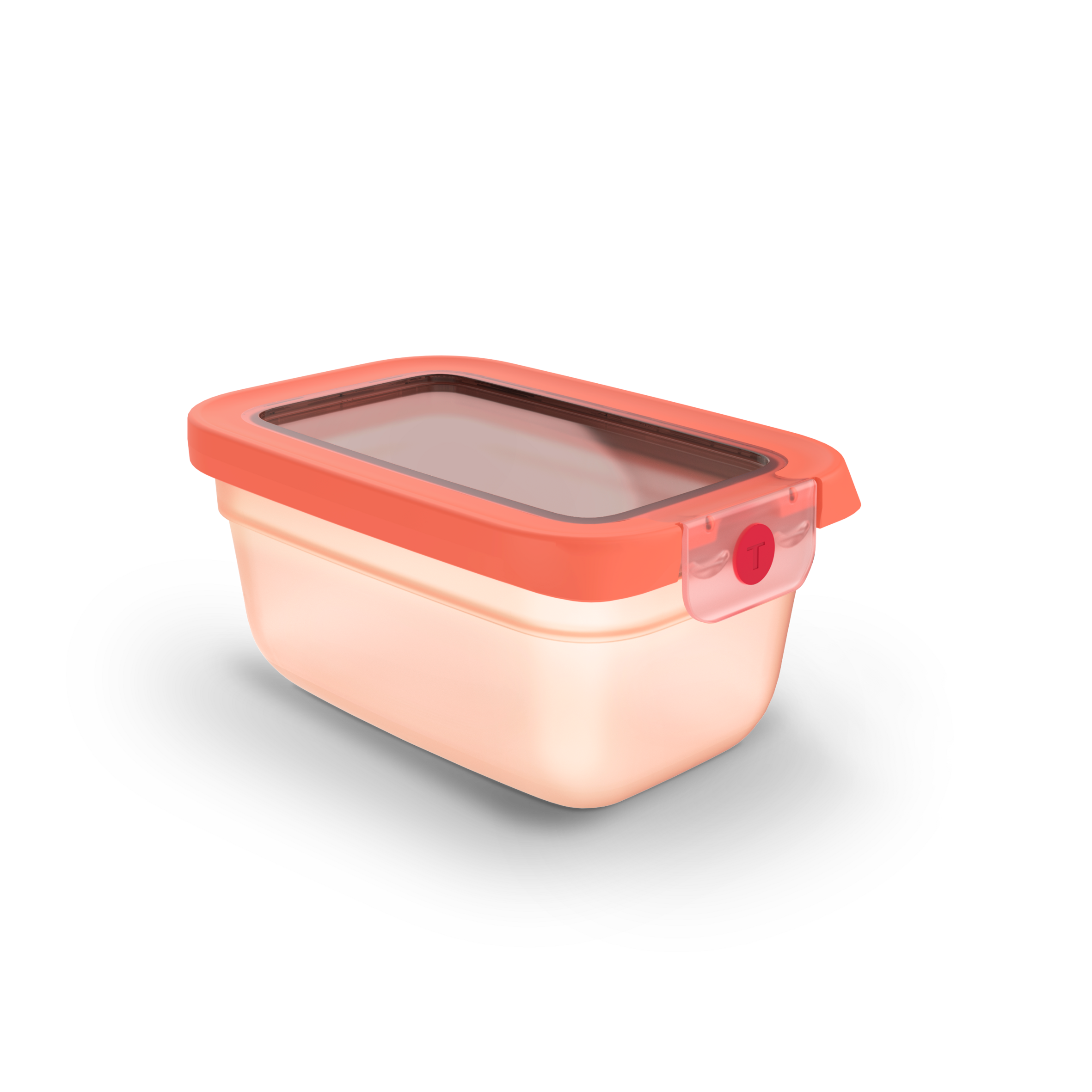 N1210510 oneClick potravinová nádoba Tefal obdĺžniková 0,75 l oranžová