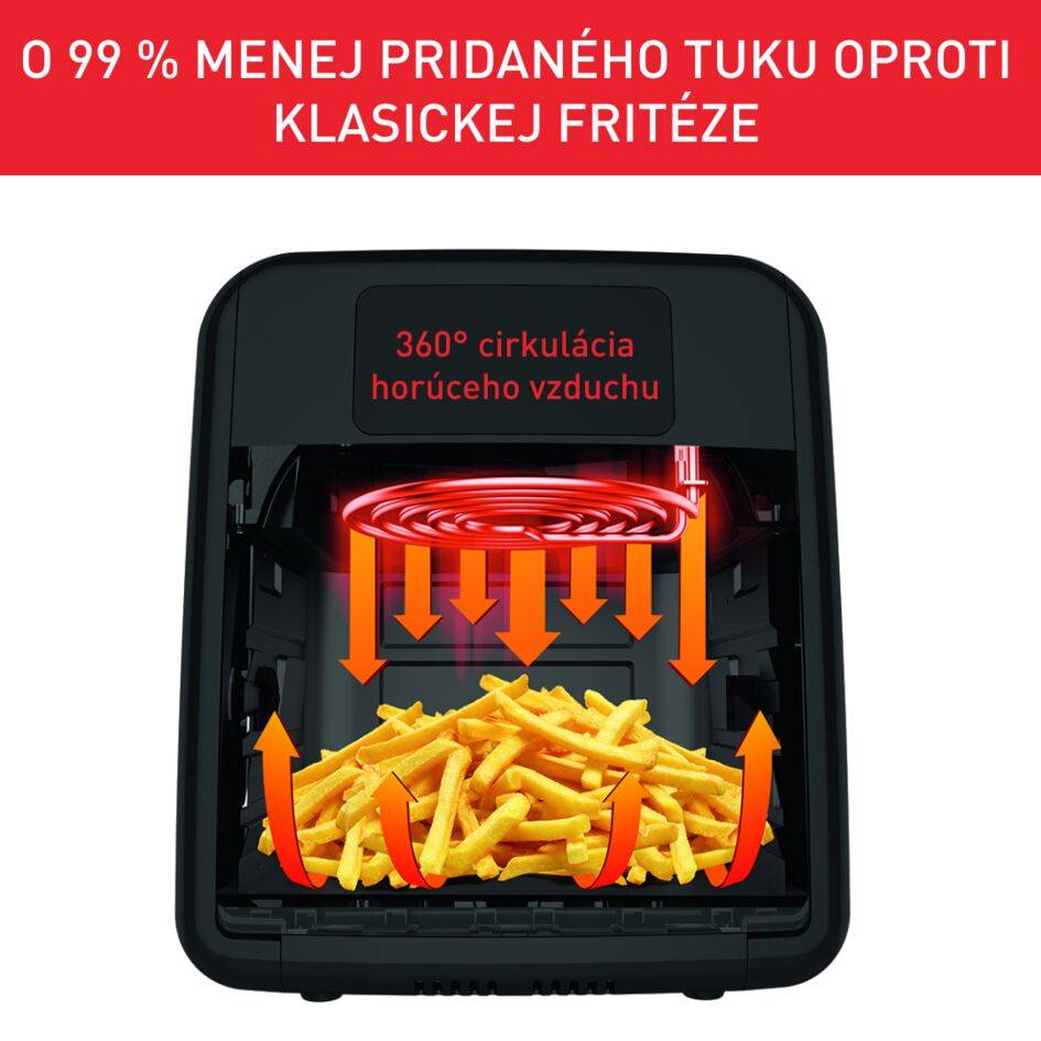 Teplovzdušná fritéza Tefal Easy Fry & Grill & Oven 9v1 FW501815 Čierna