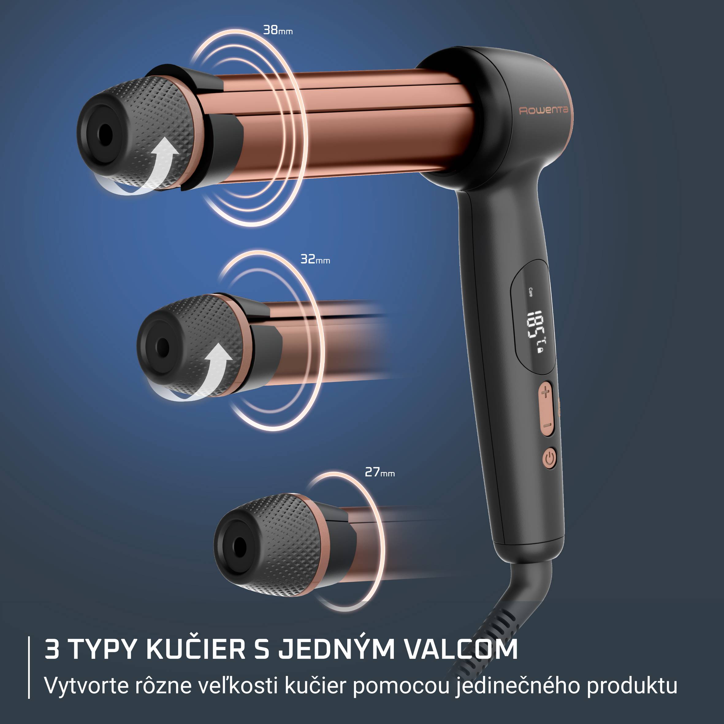 Kulma na vlasy Rowenta Twist Curl CF4620E0