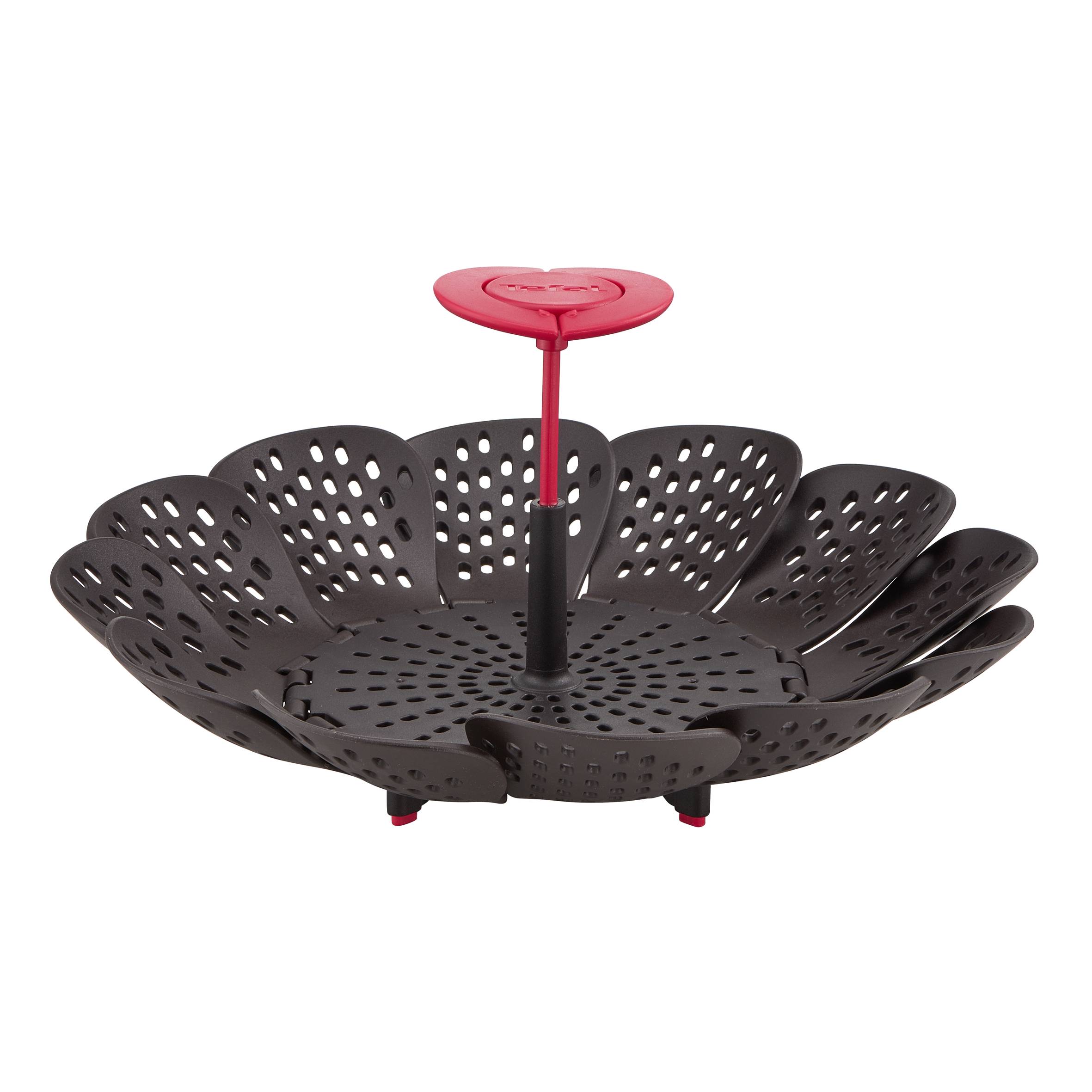 Naparovací košík Tefal Ingenio K2071614 Červený/Čierny