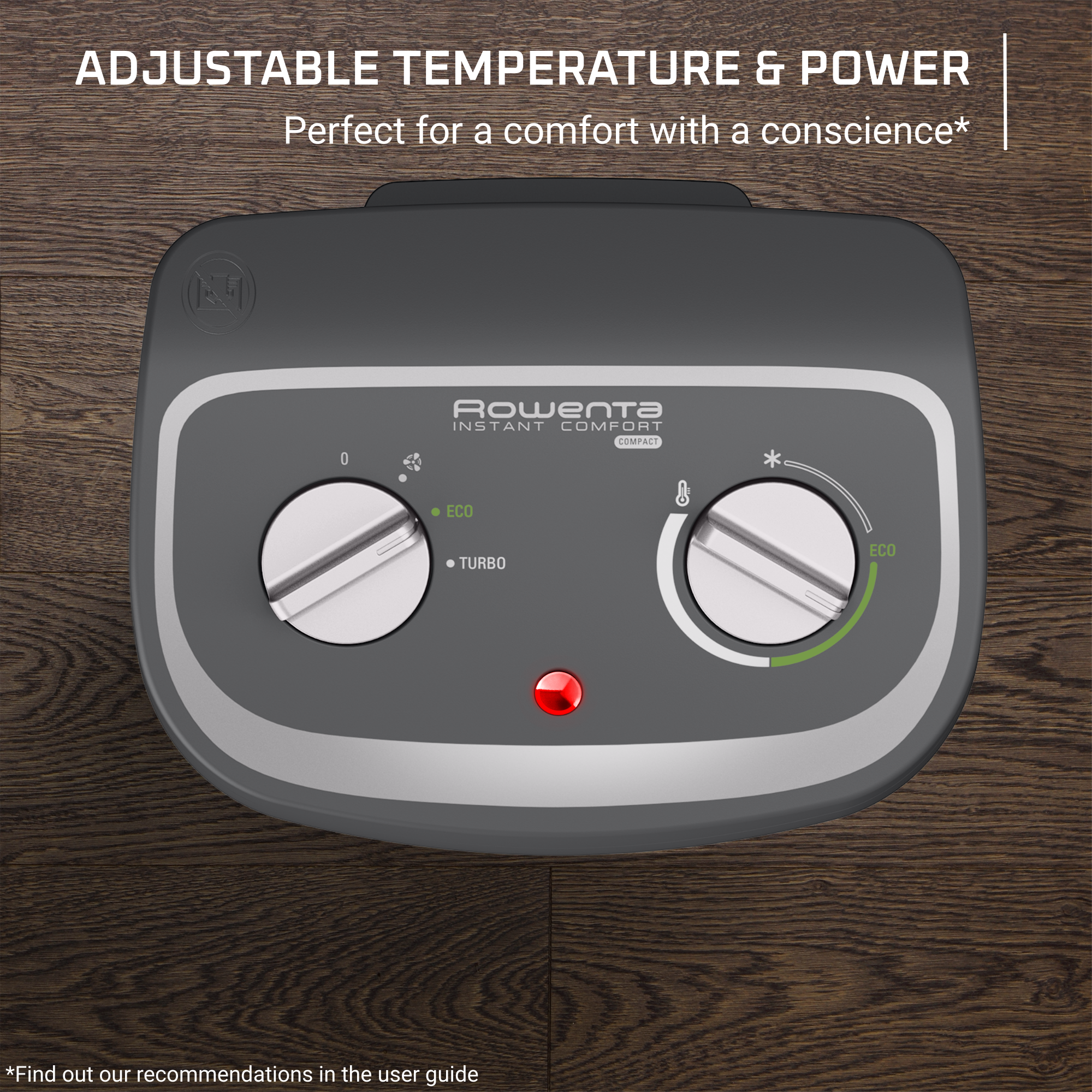 Vykurovací ventilátor Rowenta INSTANT COMFORT COMPACT SO2330F2