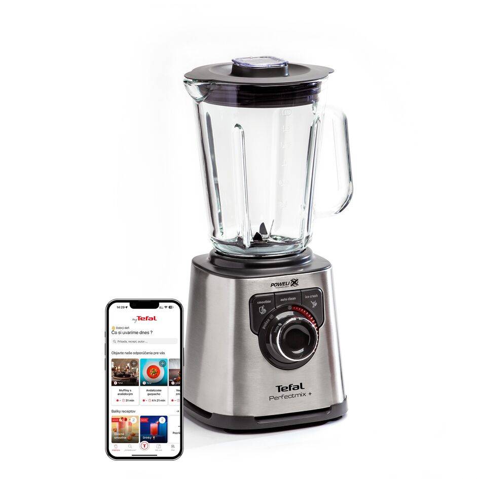 Stolný mixér Tefal PerfectMix+ BL811D38 Nerezový/Tmavo šedý