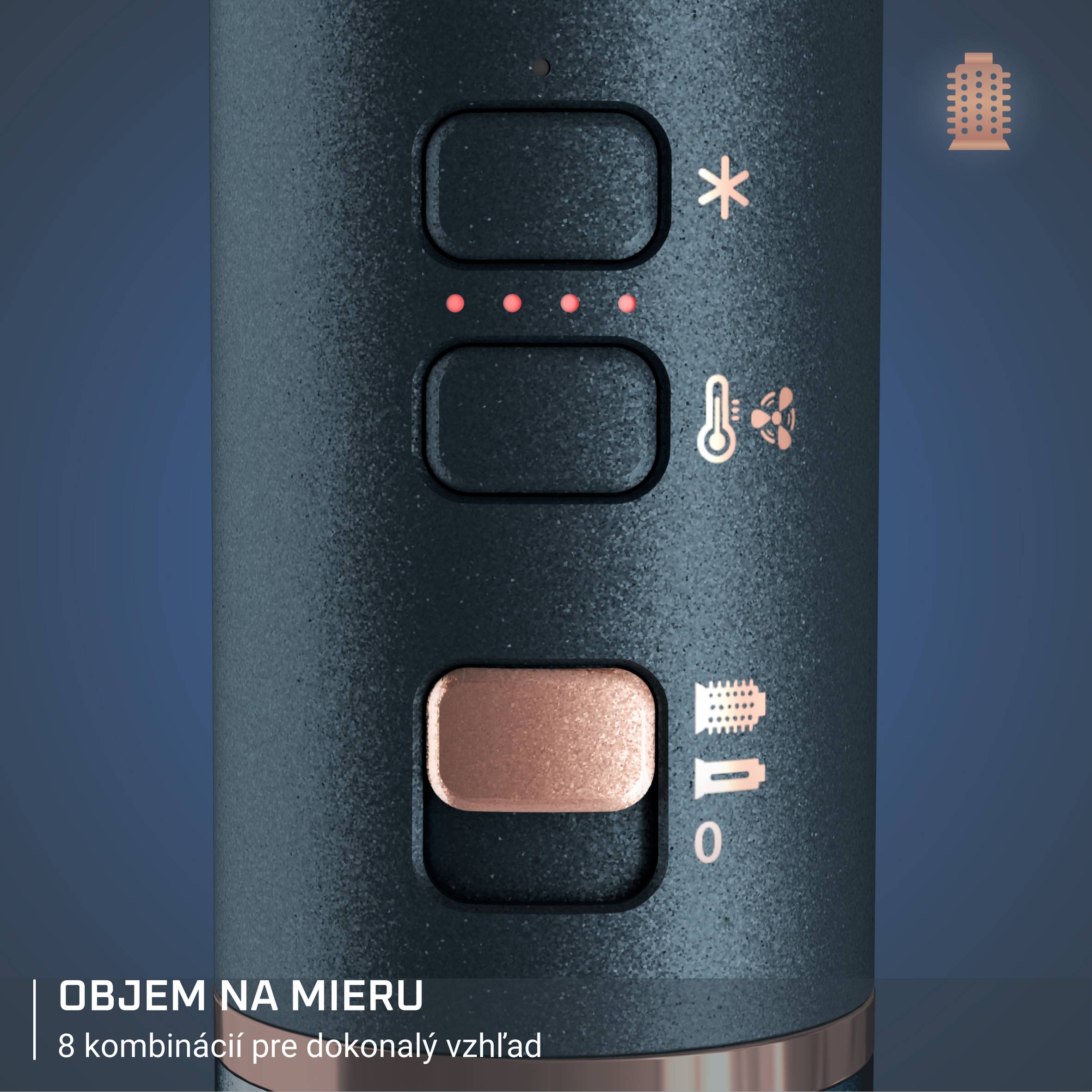 Rotačná teplovzdušná kefa Rowenta Air Rotate UB9920E0