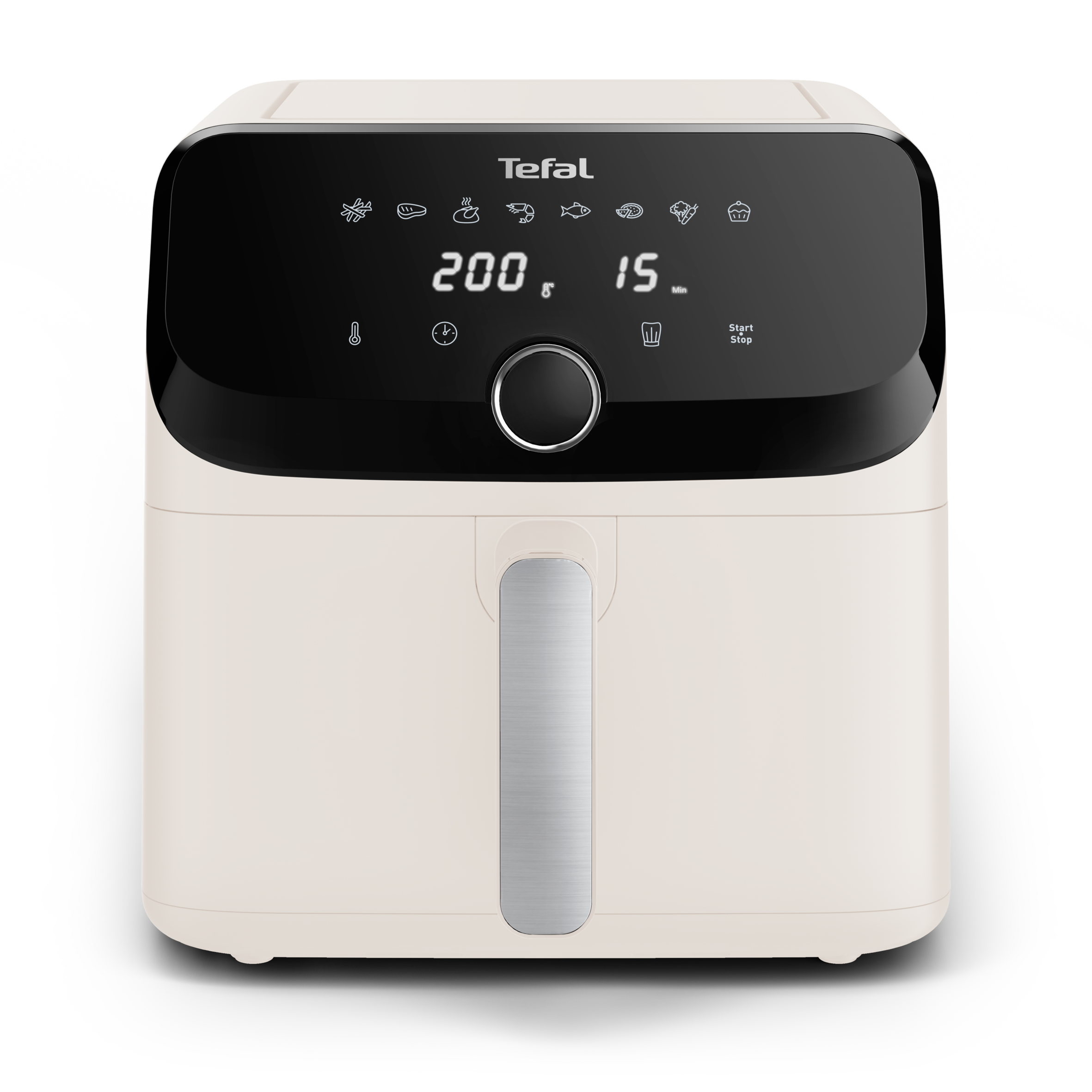 Teplovzdušná fritéza Tefal Easy Fry Mega 7,5 l EY855AE0 Krémová