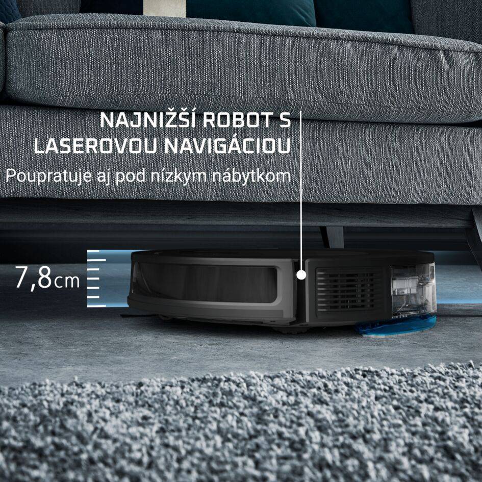 Robotický vysávač Rowenta X-PLORER S65+ Laser RR8L85WH