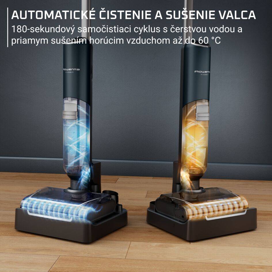 Podlahová umývačka a vysávač v jednom Rowenta X-Clean 7 Auto Wet & Dry 20 000 PA GZ5735E0