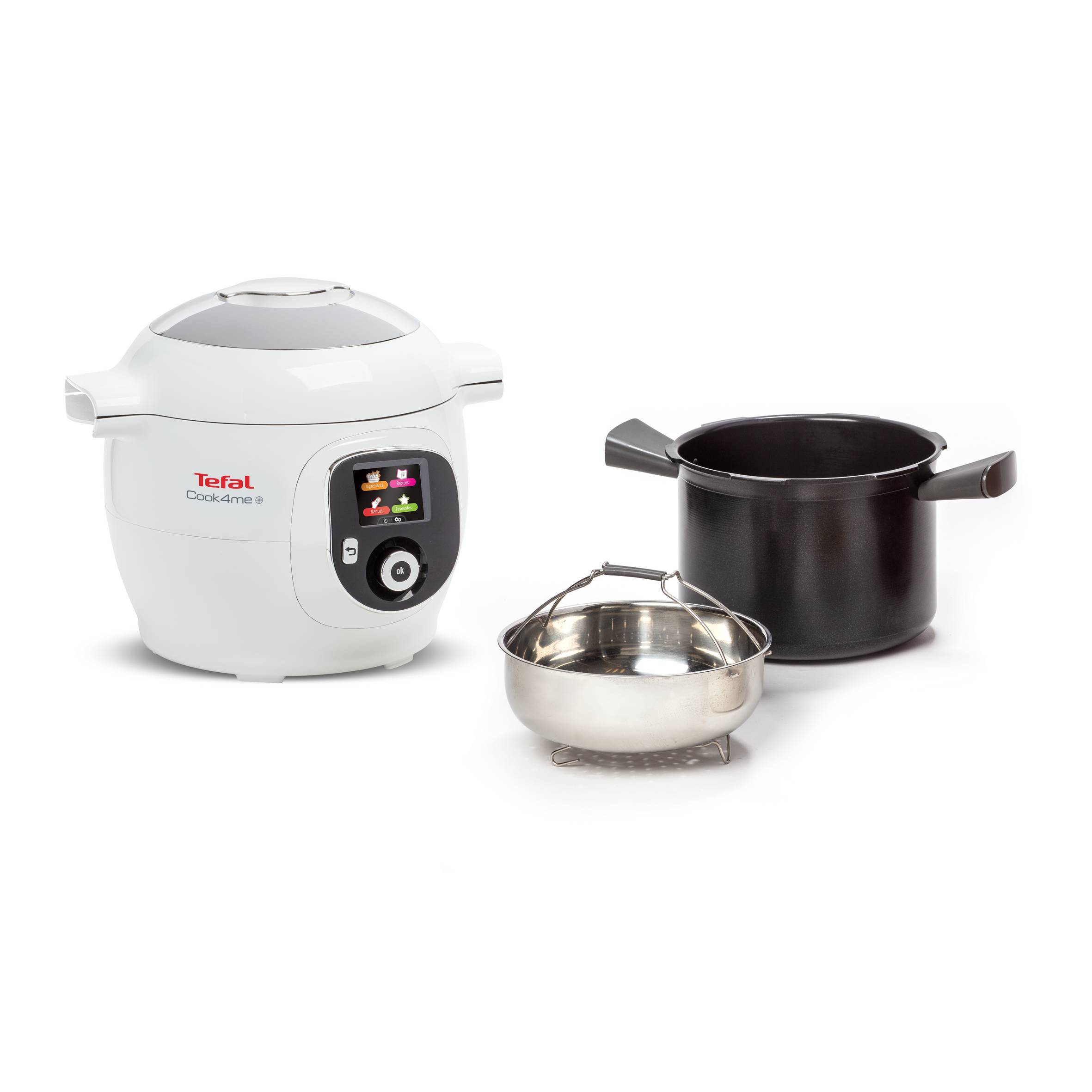 Multifunkčný elektrický hrniec Tefal Cook4Me+ CY851130 Biely