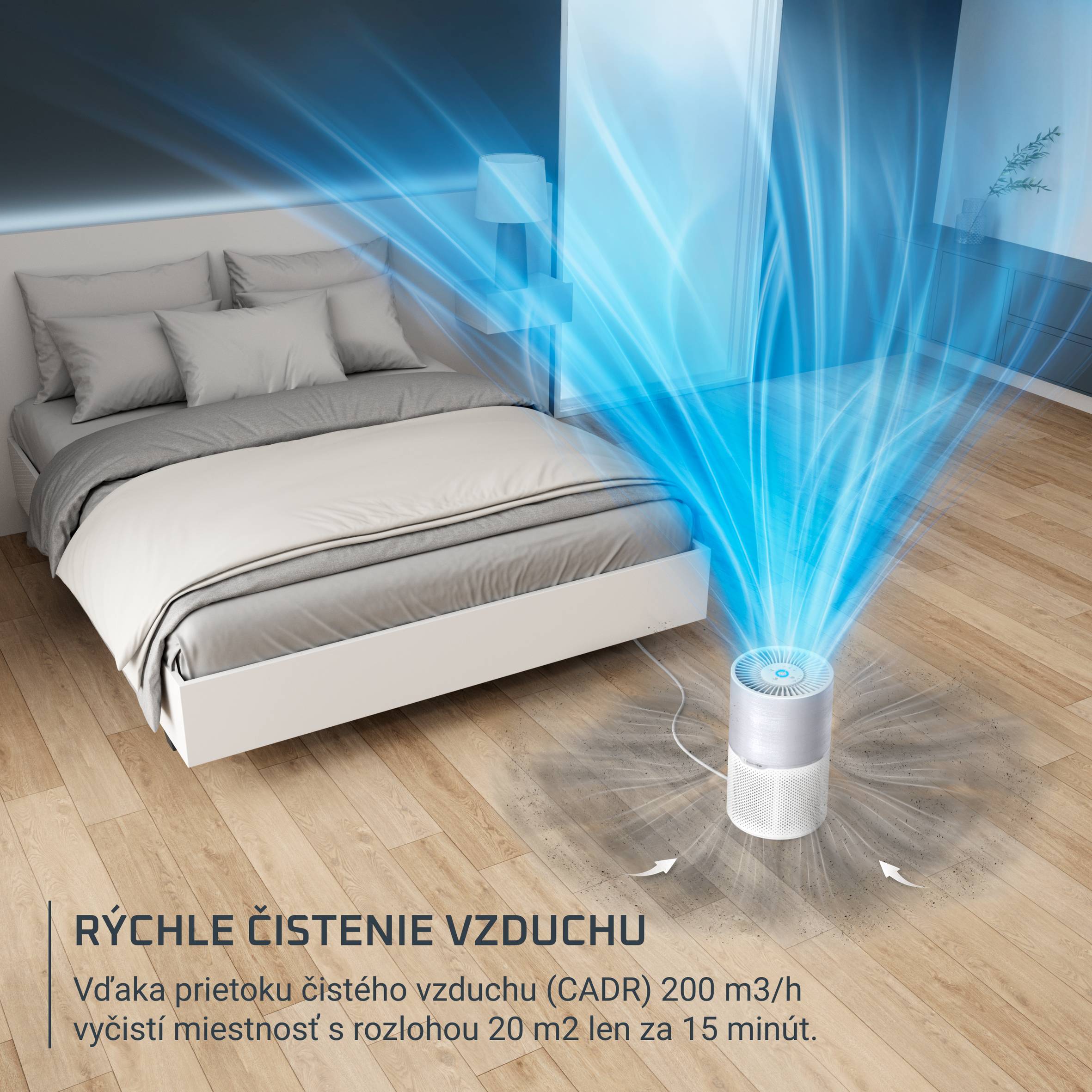 Čistička vzduchu Rowenta Pure Air Compact PU2220F0