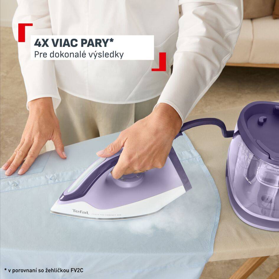 Tefal Power Pro Compact 200, parný generátor, rýchle žehlenie a kompaktný dizajn
