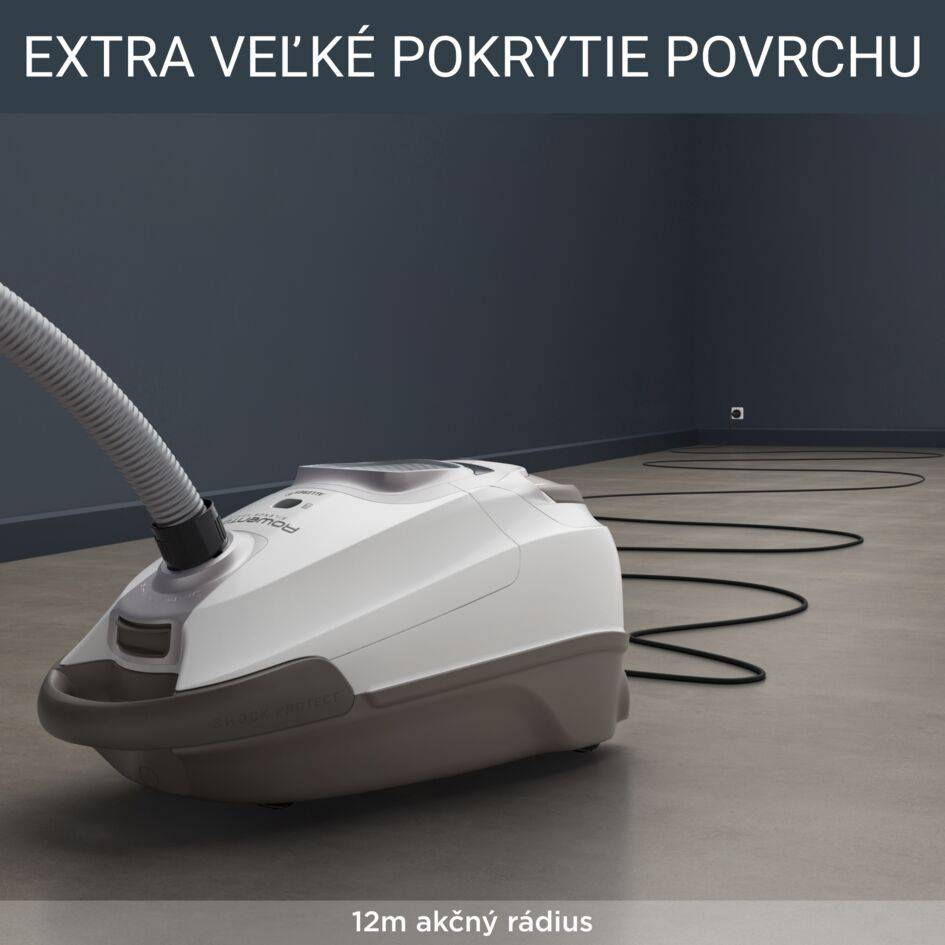 Vreckový vysávač Silence Force Allergy+ 57dB Total Clean RO7487EA