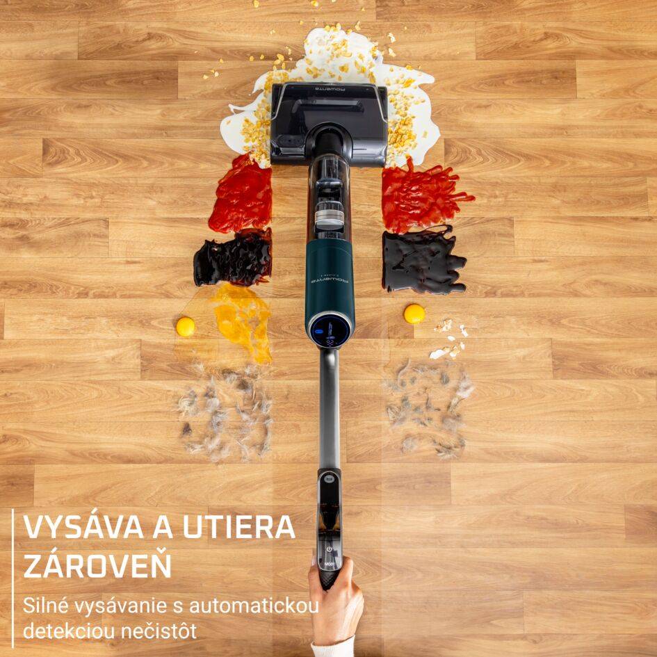 Podlahová umývačka a vysávač v jednom Rowenta X-Clean 7 Auto Wet & Dry 20 000 PA GZ5735E0