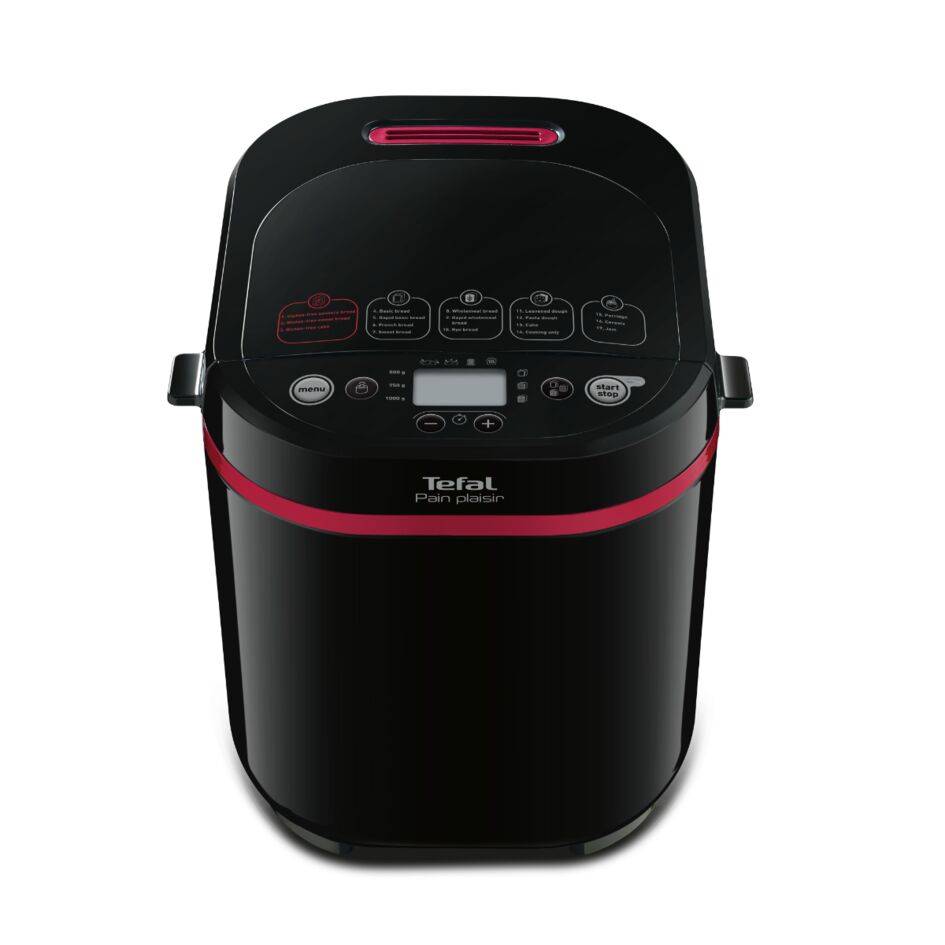Domáca pekáreň Tefal Pain Plaisir PF220838 Červená/Čierna
