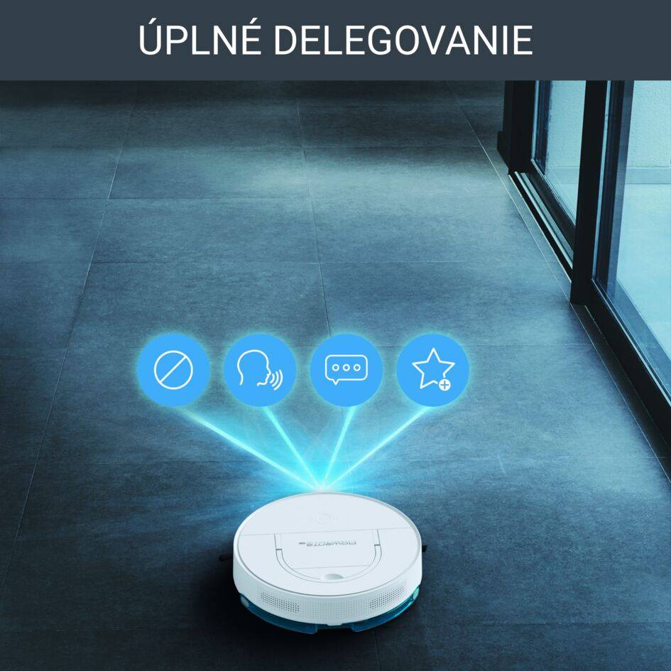 Robotický vysávač Rowenta X-Plorer S130 AI 4v1 Laser & Camera 8cm RR9067WH