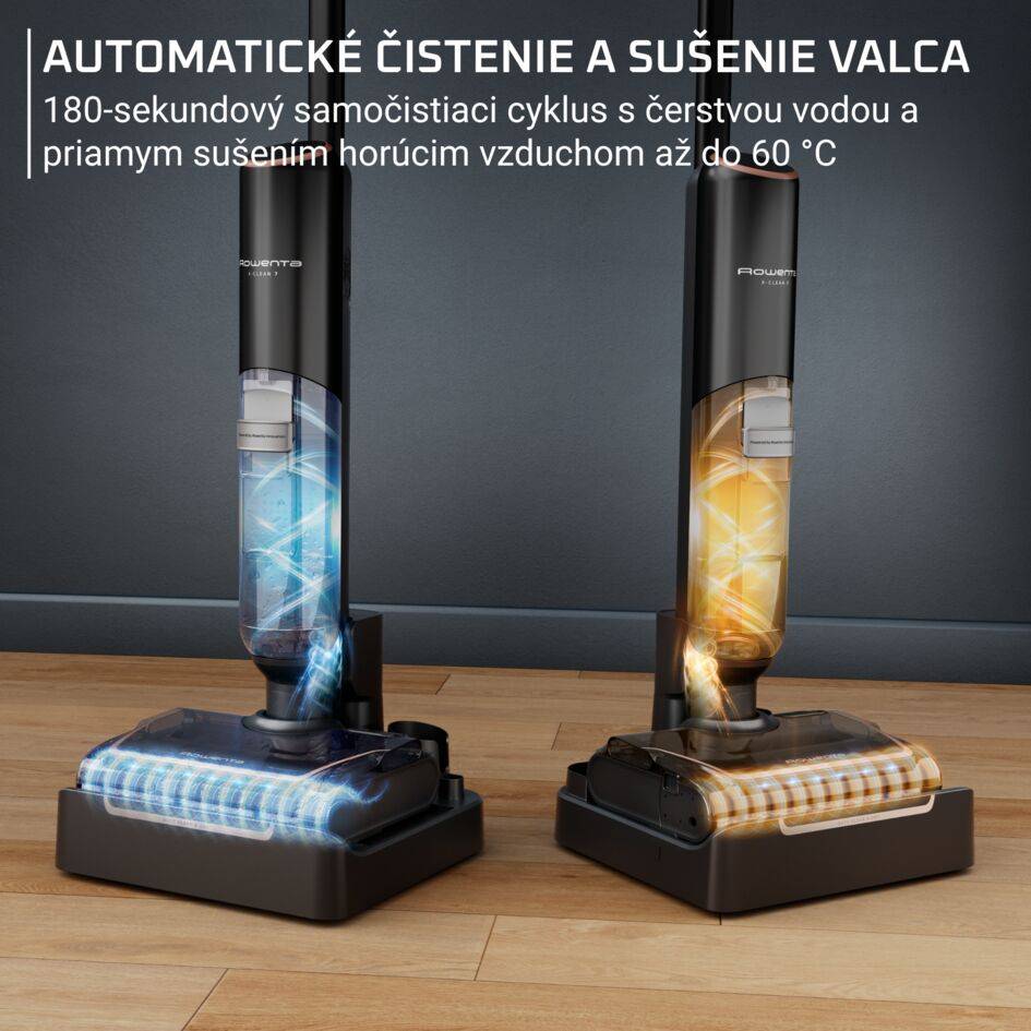 Podlahová umývačka a vysávač v jednom Rowenta X-Clean 7 Auto Wet & Dry 20 000 PA GZ5736E0