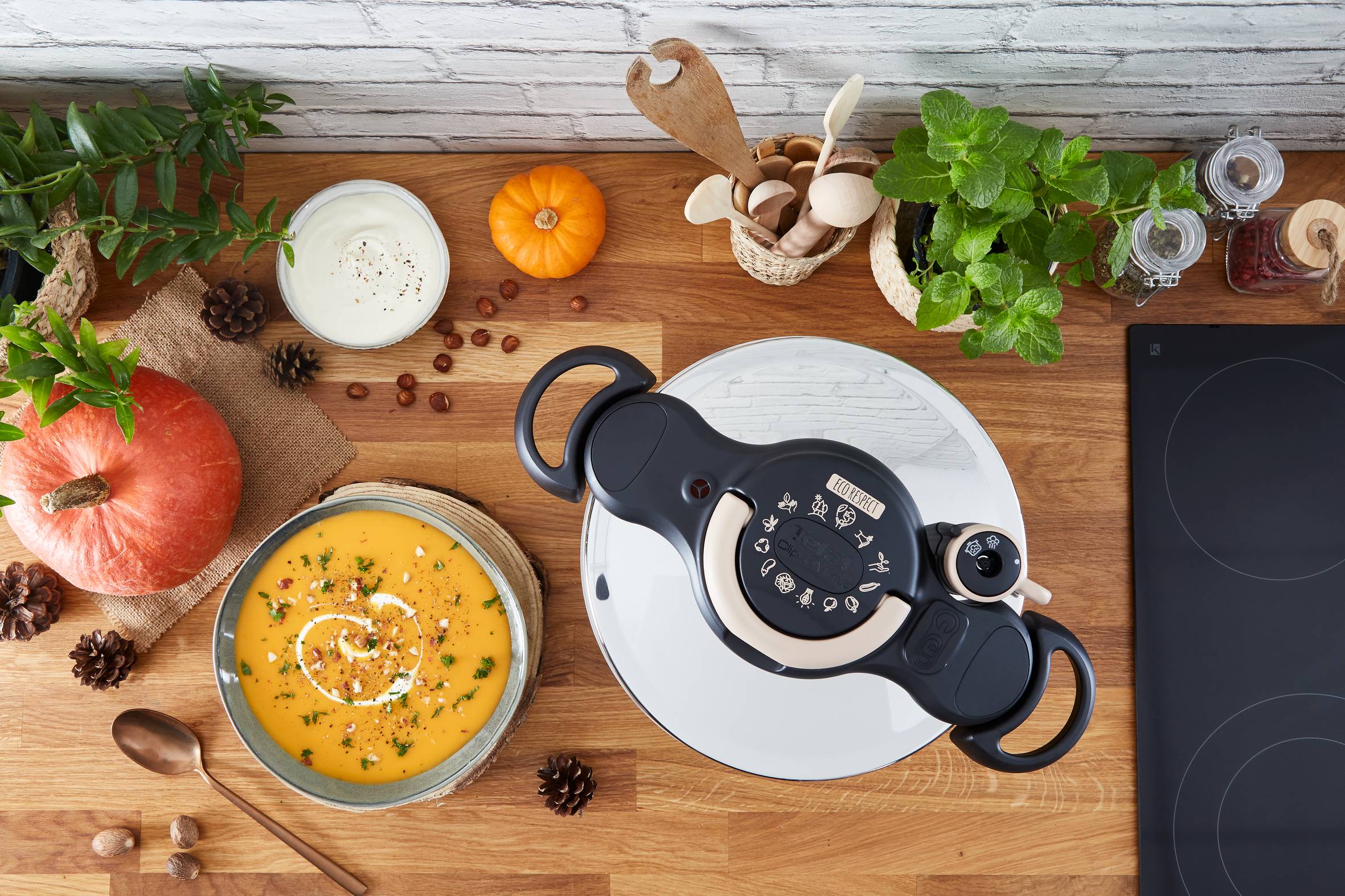 Tlakový hrniec Tefal ClipsoMinut' Natural Eco Respect P4620775 Nerezový 6 l