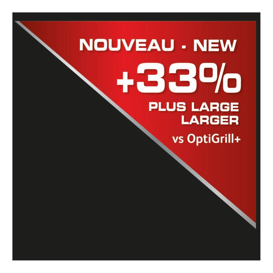 Elektrický gril Tefal OptiGrill+ XL GC722D34 Strieborný/Čierny