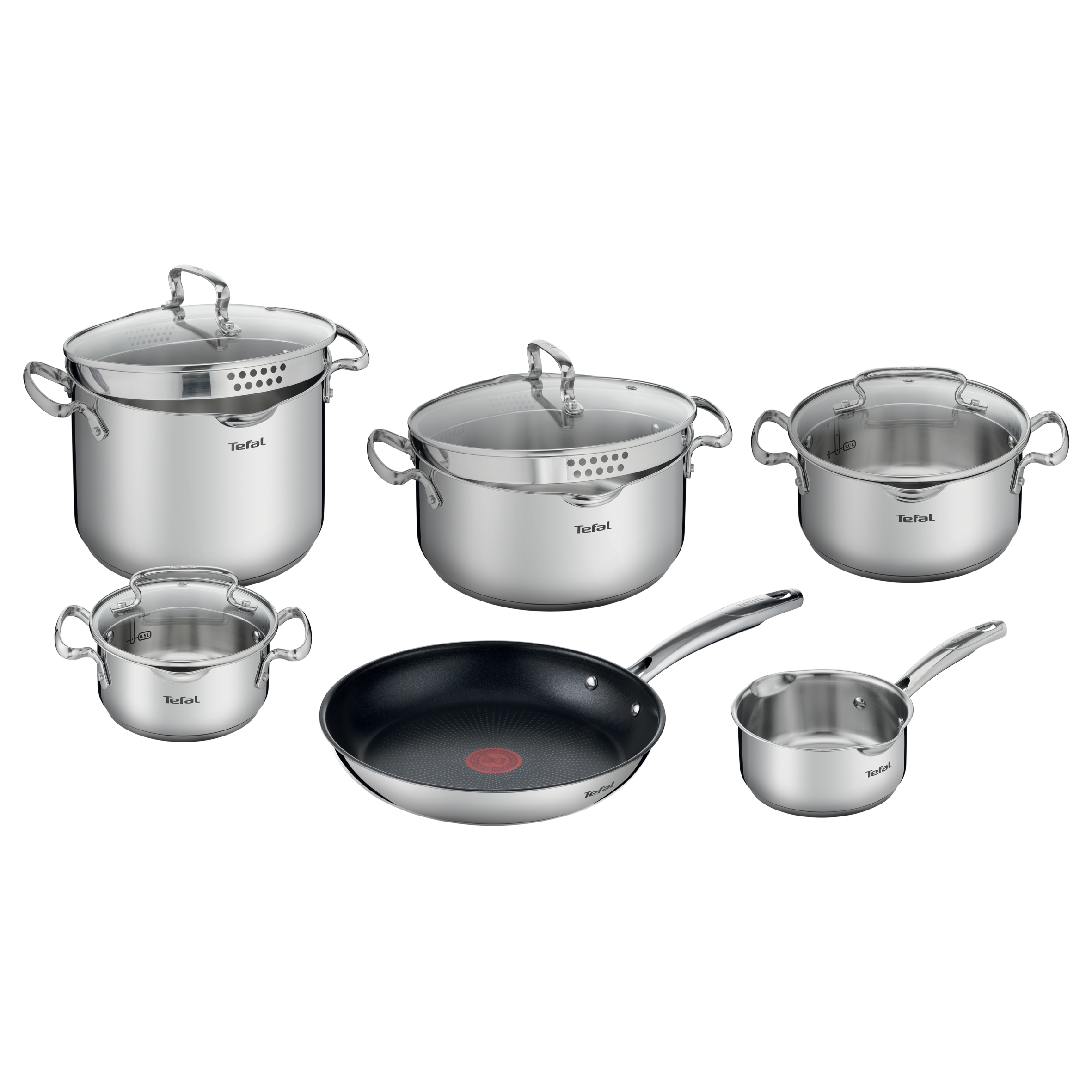 Súprava riadu Tefal Duetto G732SA55 10 ks