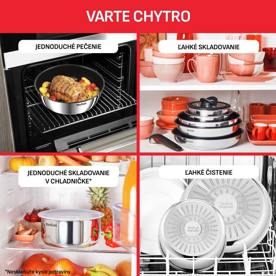 Súprava riadu Tefal Ingenio Emotion L897SJ04 20 ks