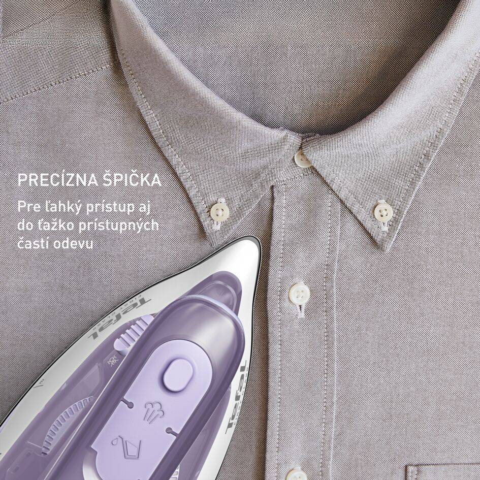 Naparovacia žehlička Tefal First Class DB1612E0 Fialová/Biela